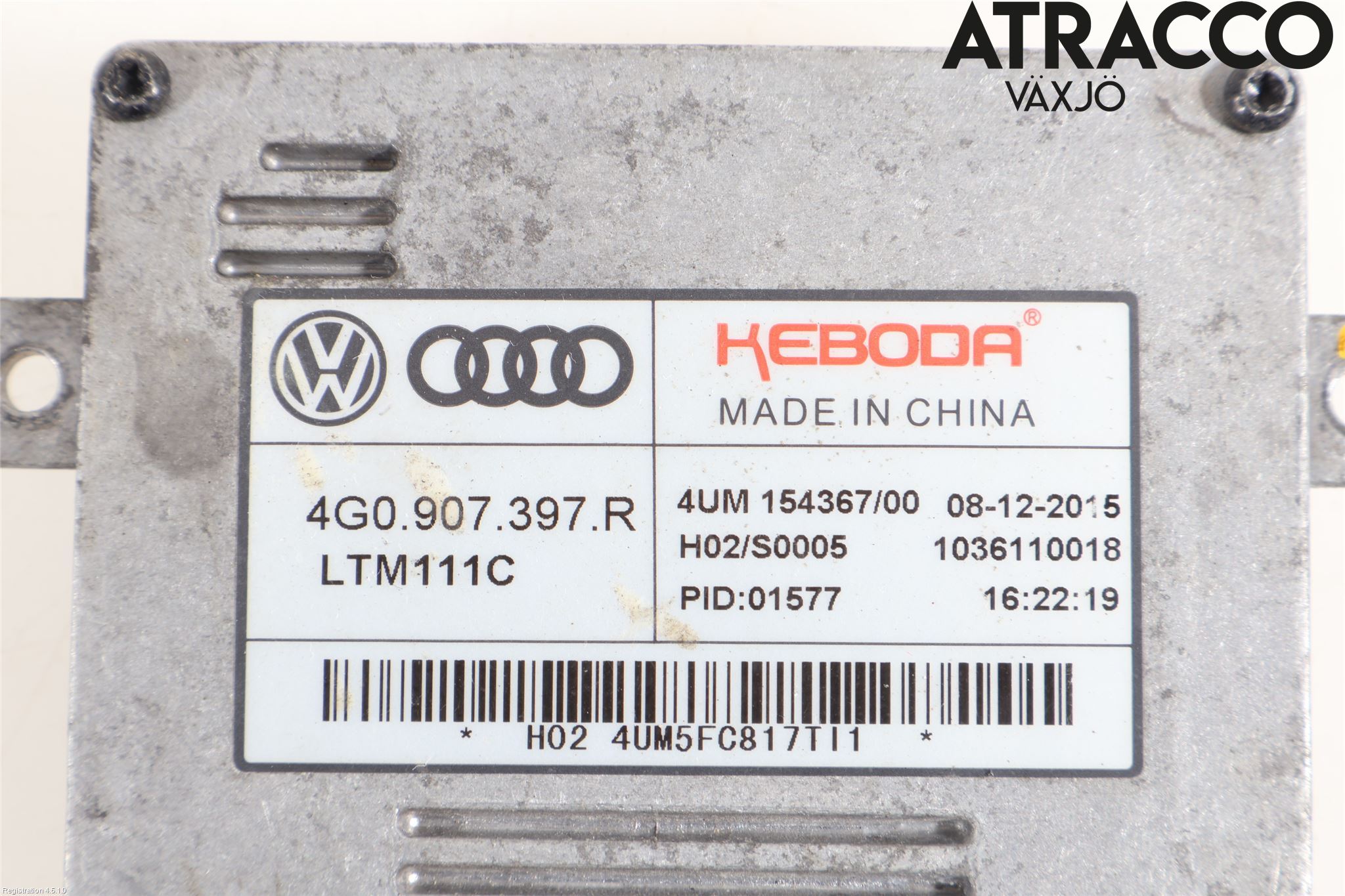 Audi A3/S3 8V 13-20 Styrenhet Strålkastare