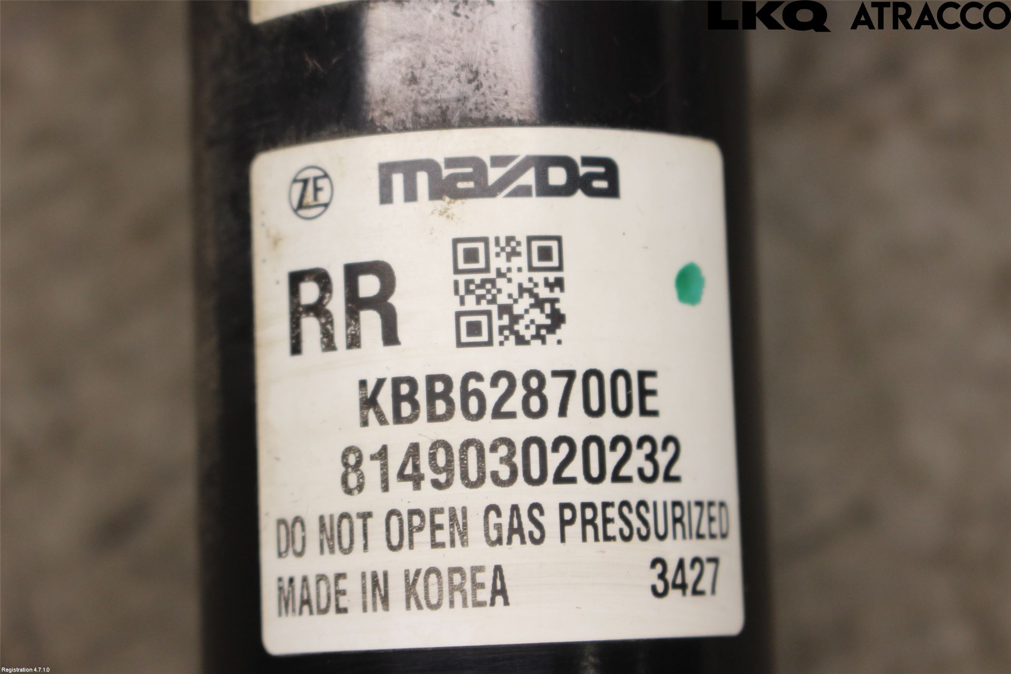 Mazda CX-60 22- Fjäderben Bak Höger