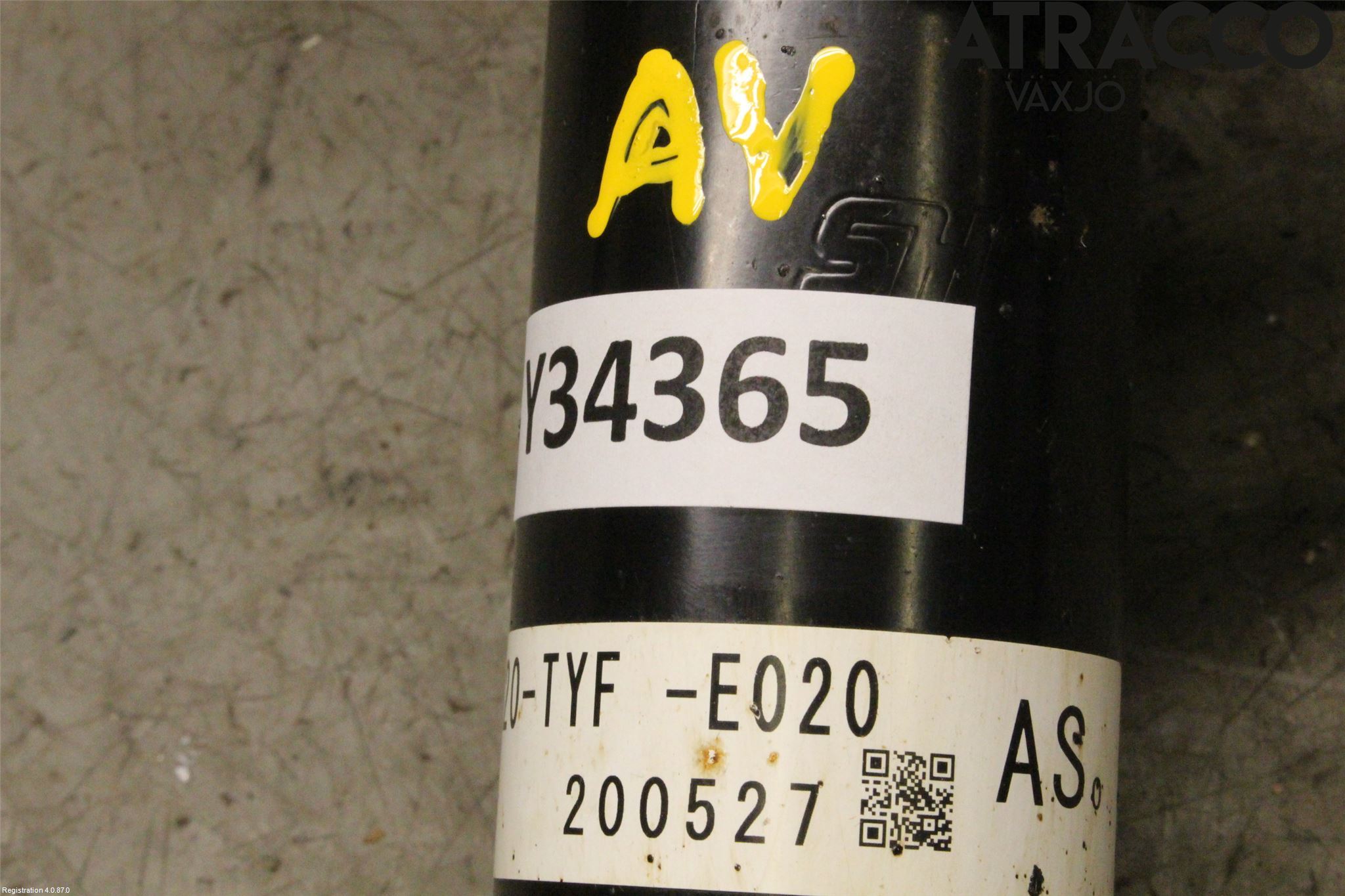 Honda E 20-23 Fjäderben Fram Vänster