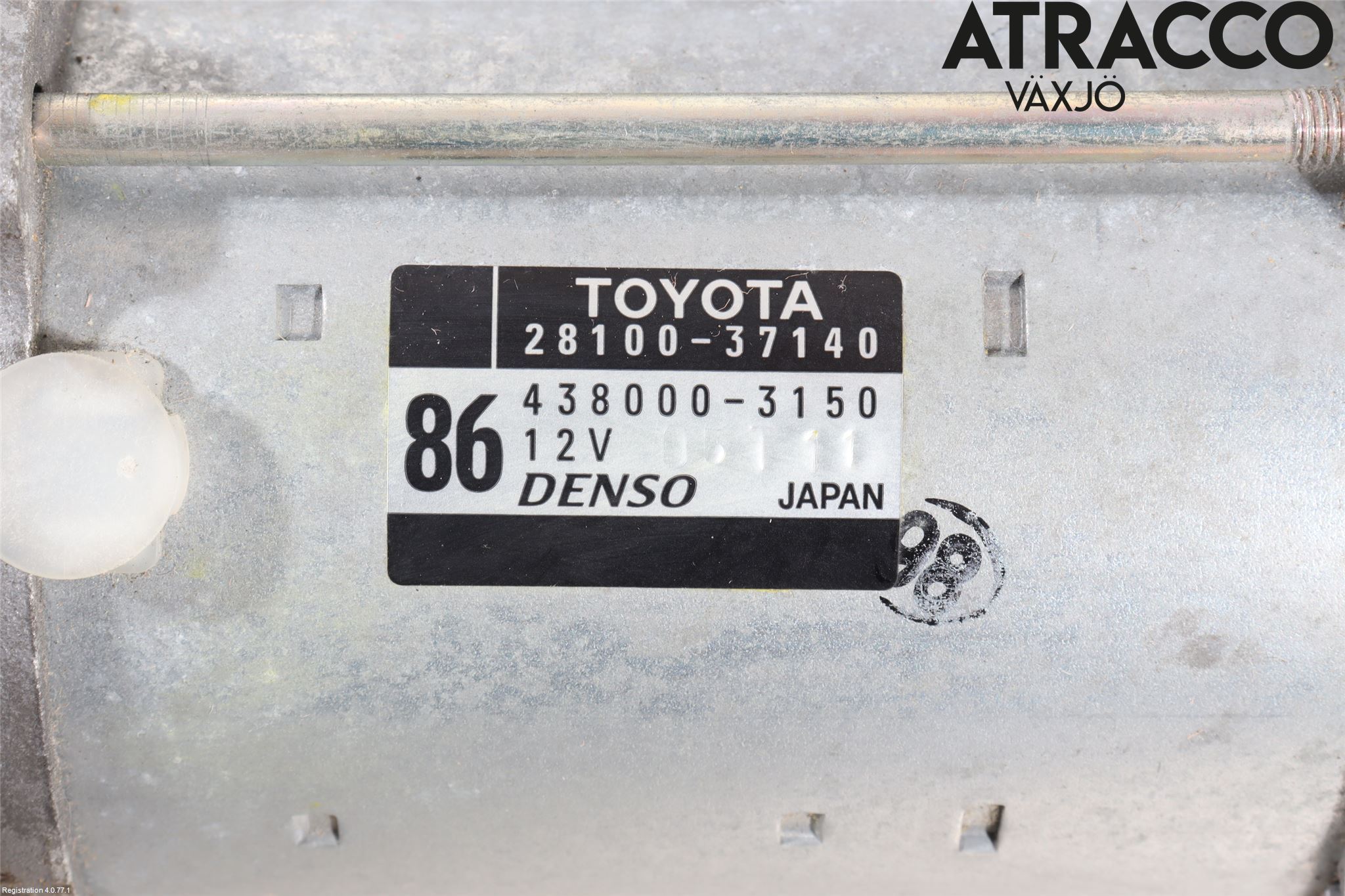 Toyota RAV4 13-18 Startmotor