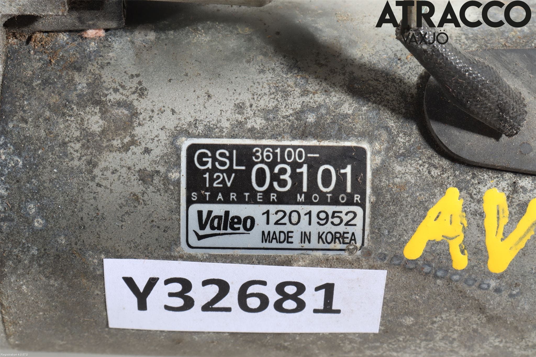 Hyundai i20 GB 15-20 Startmotor