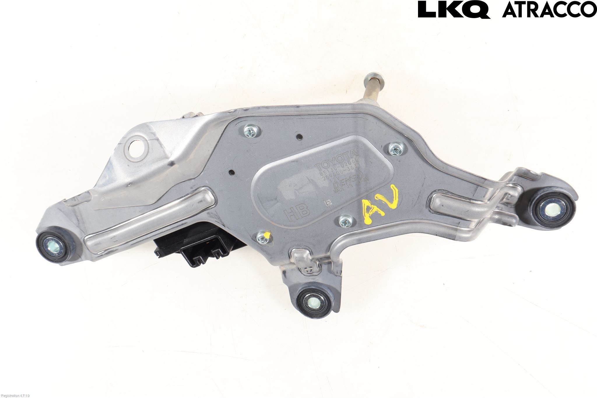 Toyota COROLLA 19- Torkarmotor Baklucka