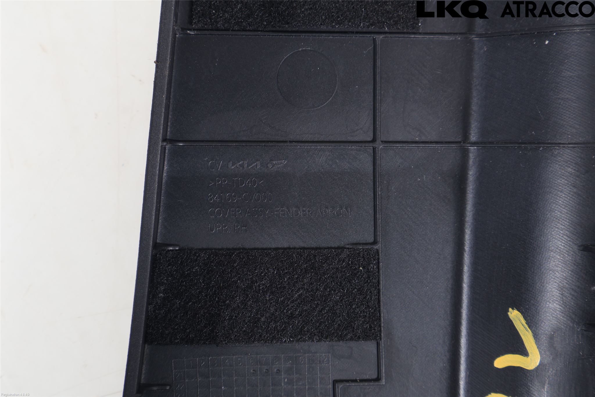 Kia EV6 (CV) 22- Täckplast Front