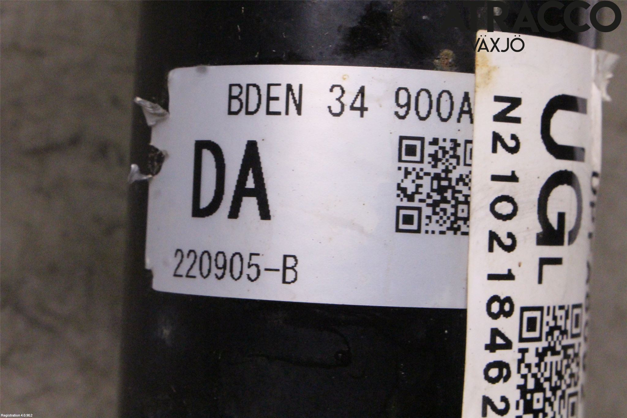 Mazda 3 IV 19- Fjäderben Fram Vänster