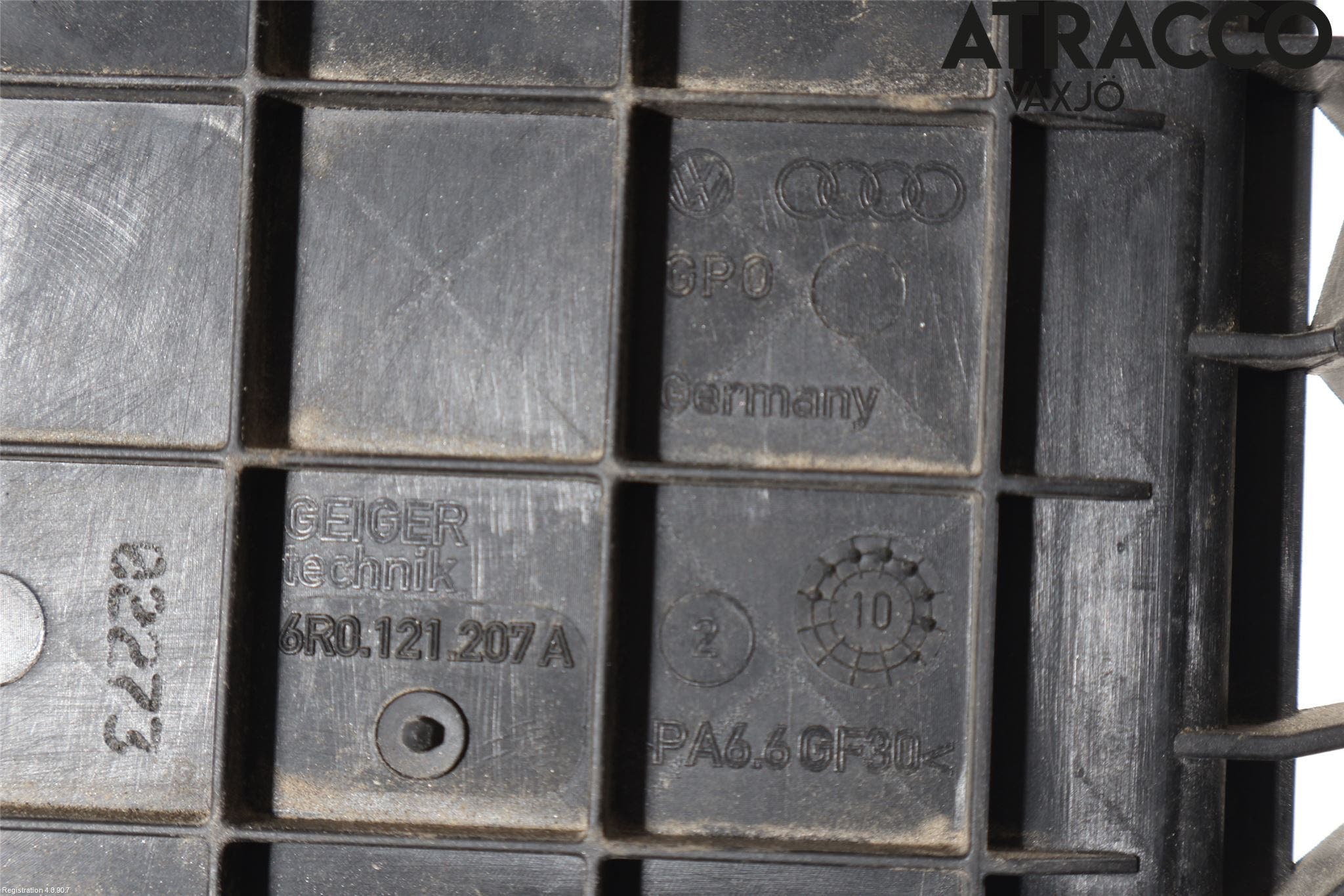 Volkswagen VW POLO 10-17 Kylfläktkåpa