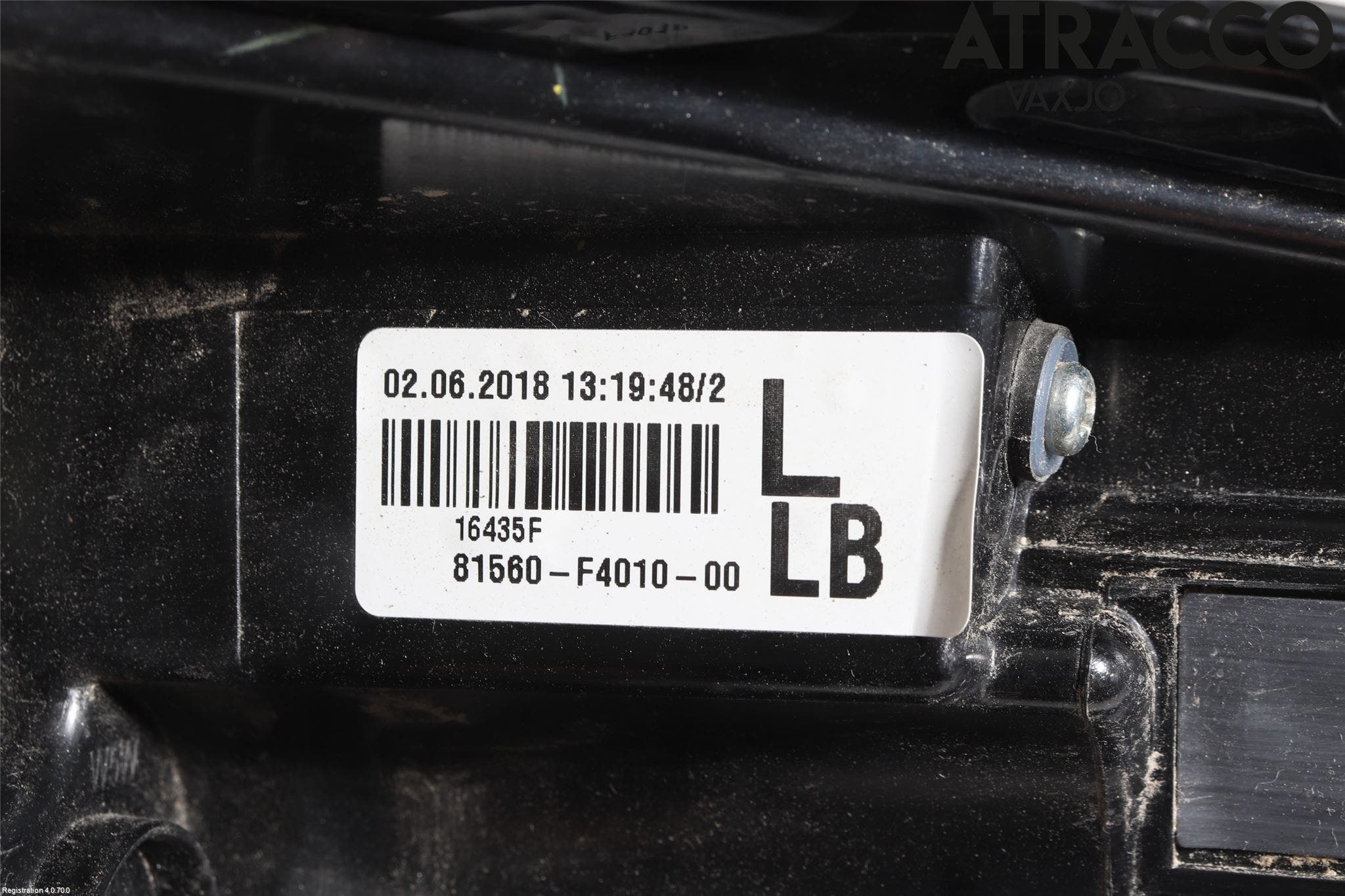 Toyota C-HR 16-23 Bakljus Vänster