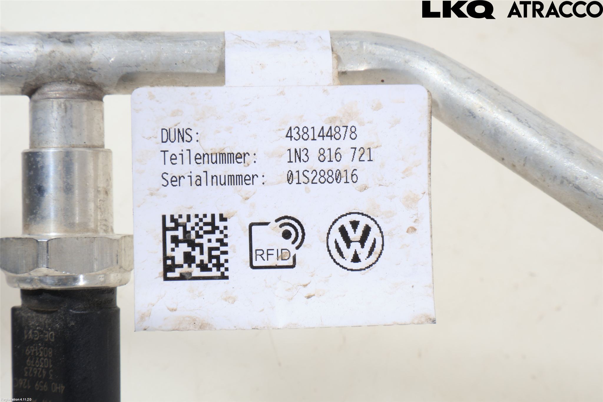 Volkswagen VW ID BUZZ/CARGO 22- Ac Slang-Rör