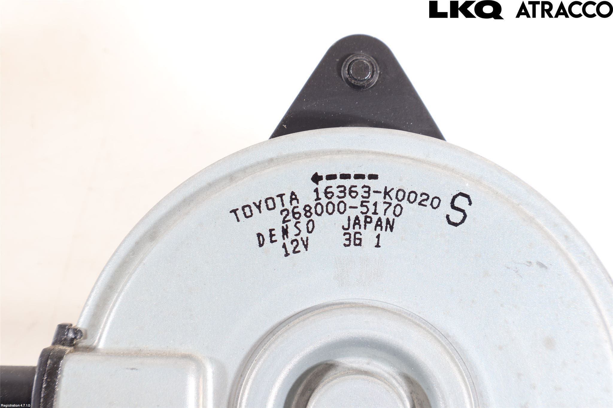 Toyota YARIS XP21 20- Kylfläkt El