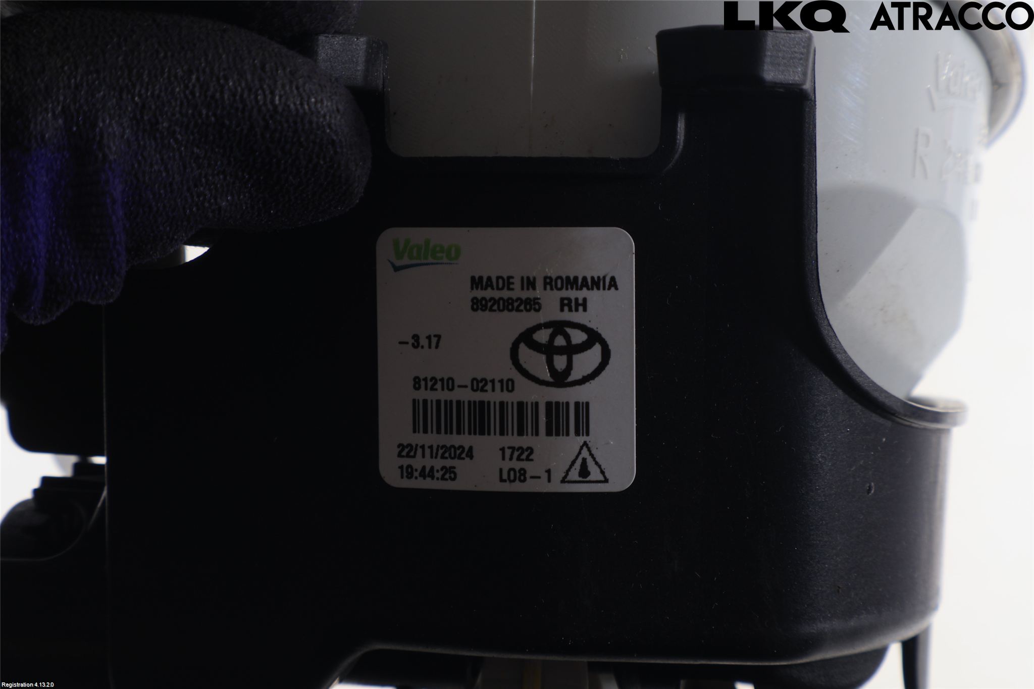 Toyota AURIS 13-19 Dimljus-Varselljus Fram