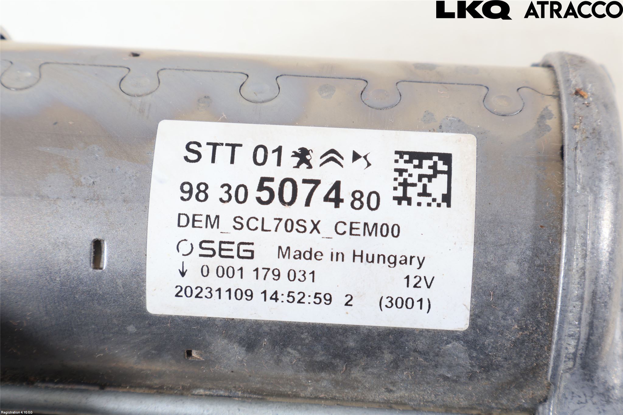 Peugeot 308/E-308 21- Startmotor