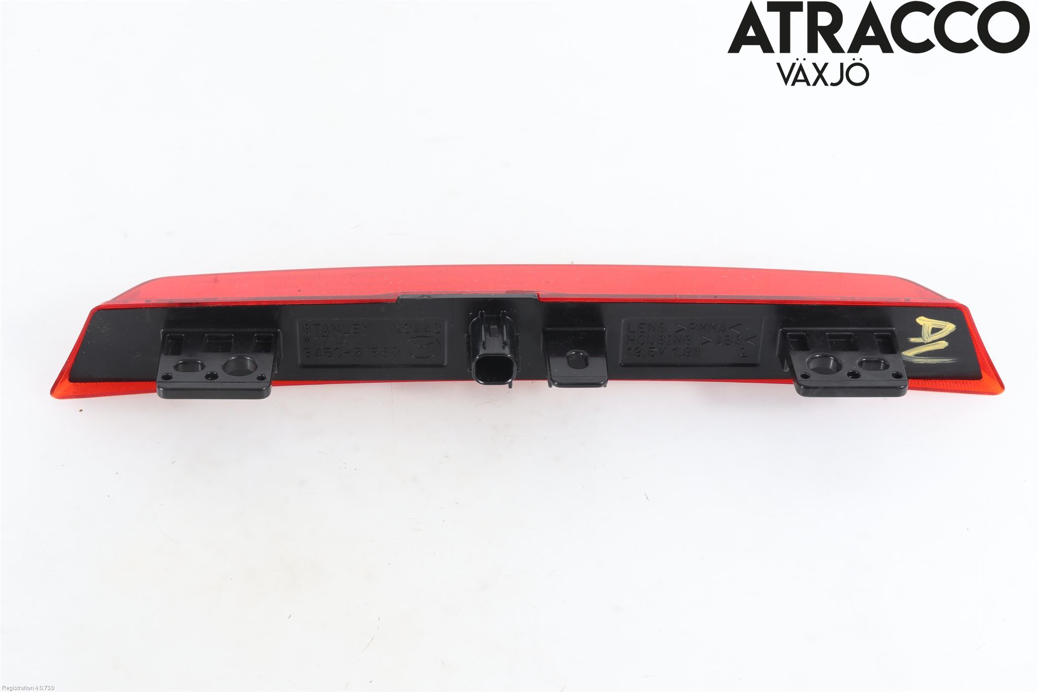 Mazda CX-3 Bromsljus Bakruta