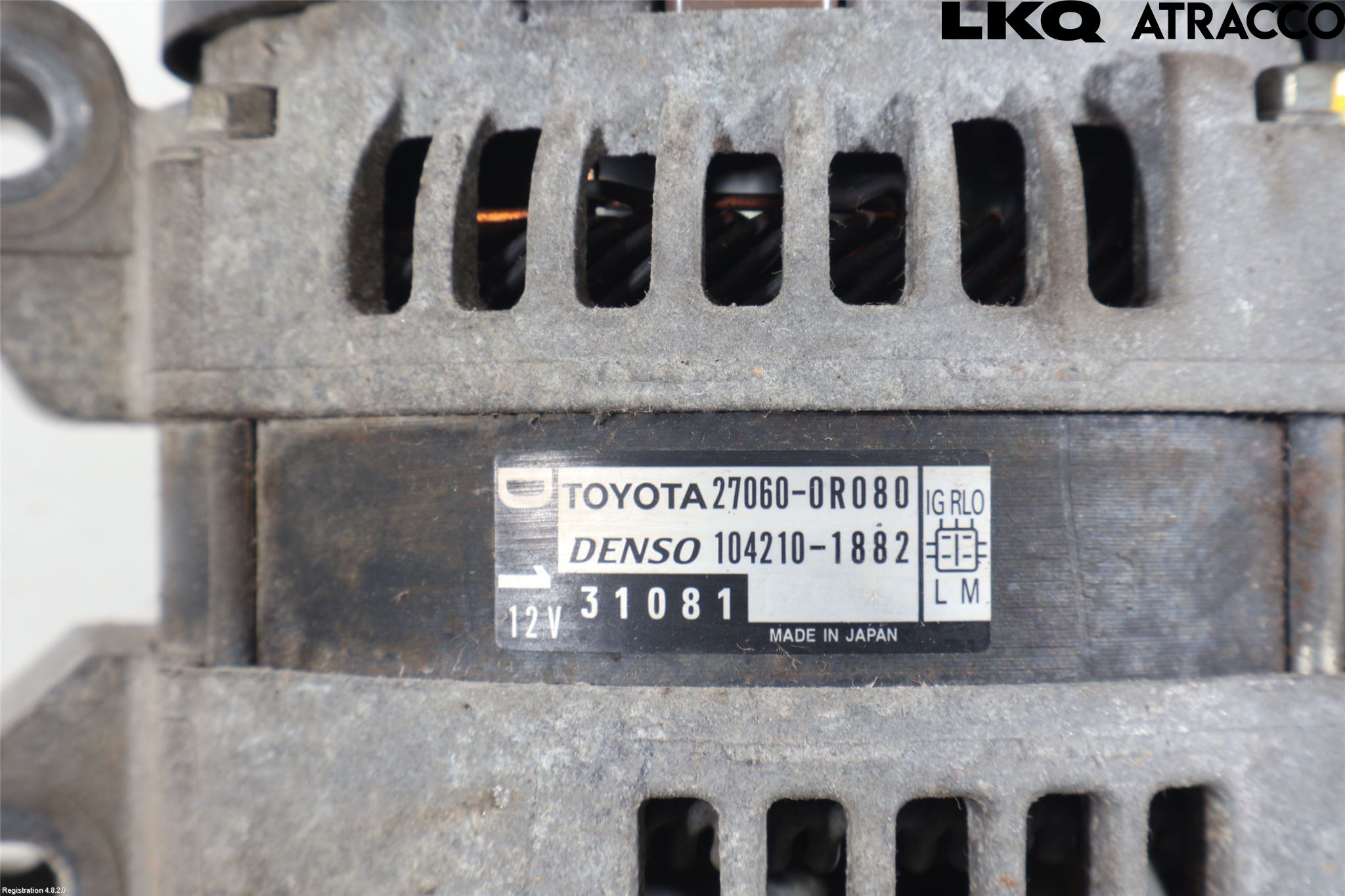 Toyota AVENSIS 09-15 Generator