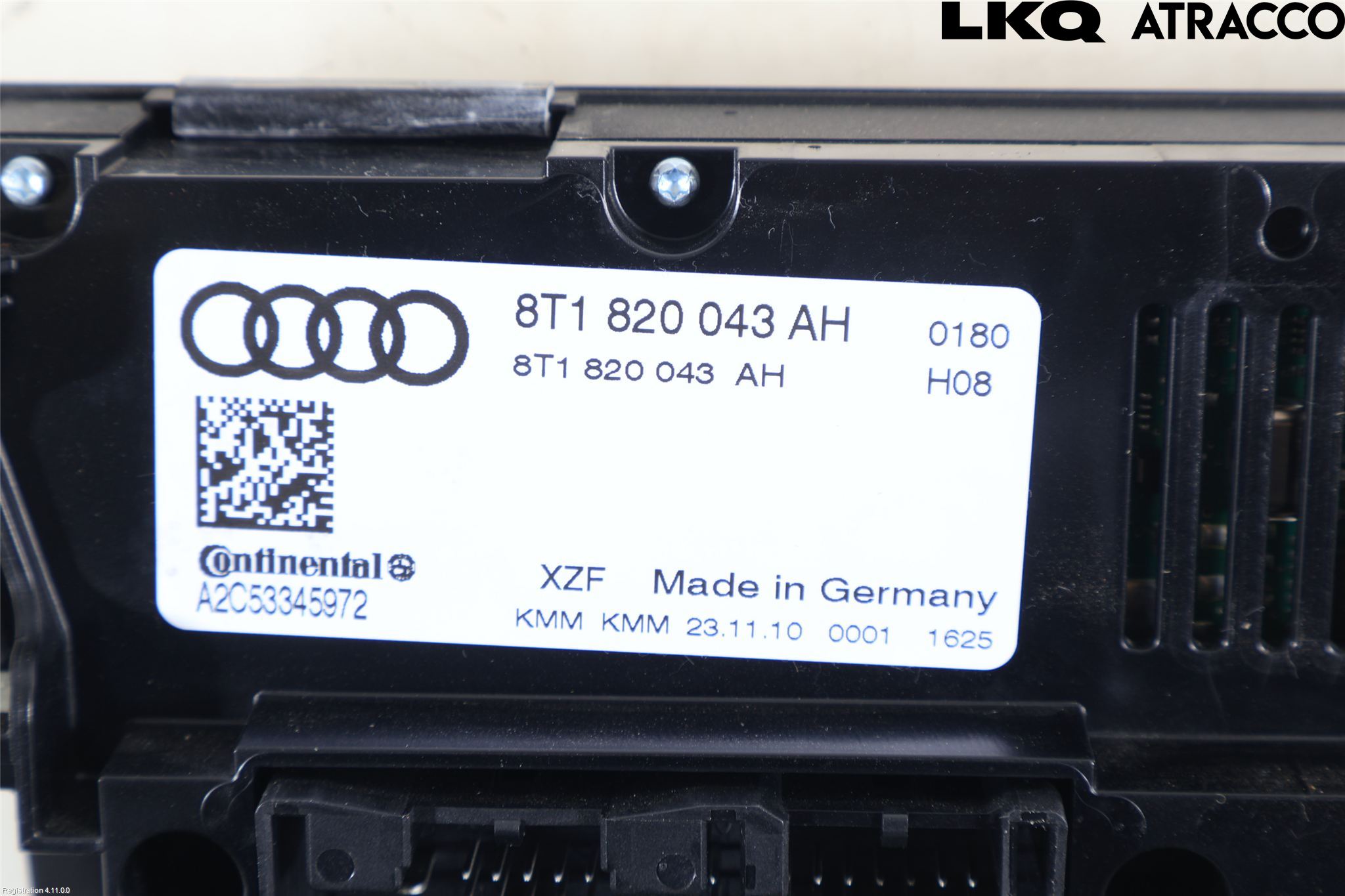 Audi A4/S4 08-11 Ac Styrenhet Ac Manöveren