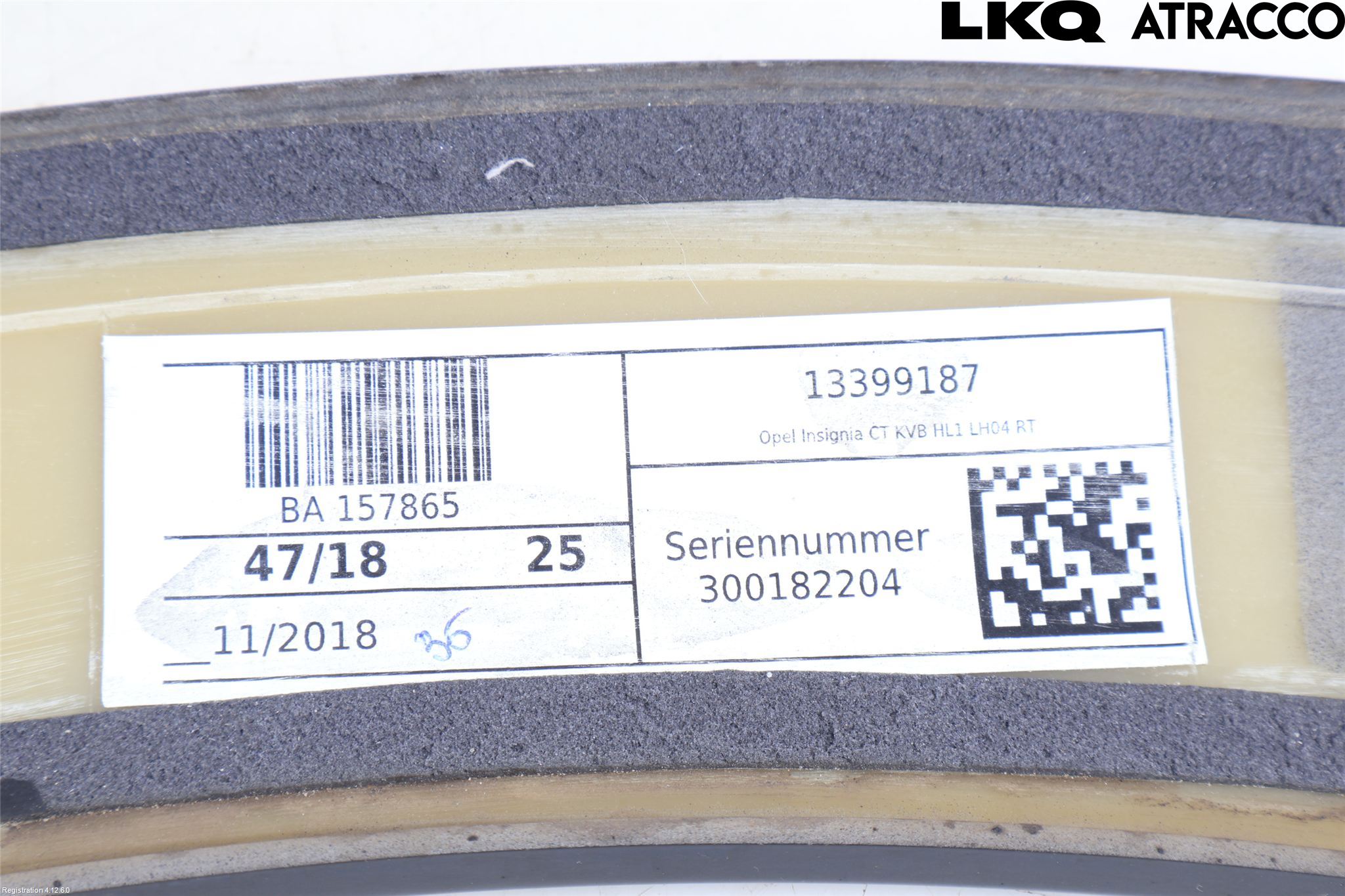 Opel INSIGNIA 09-16 List Skärmkant