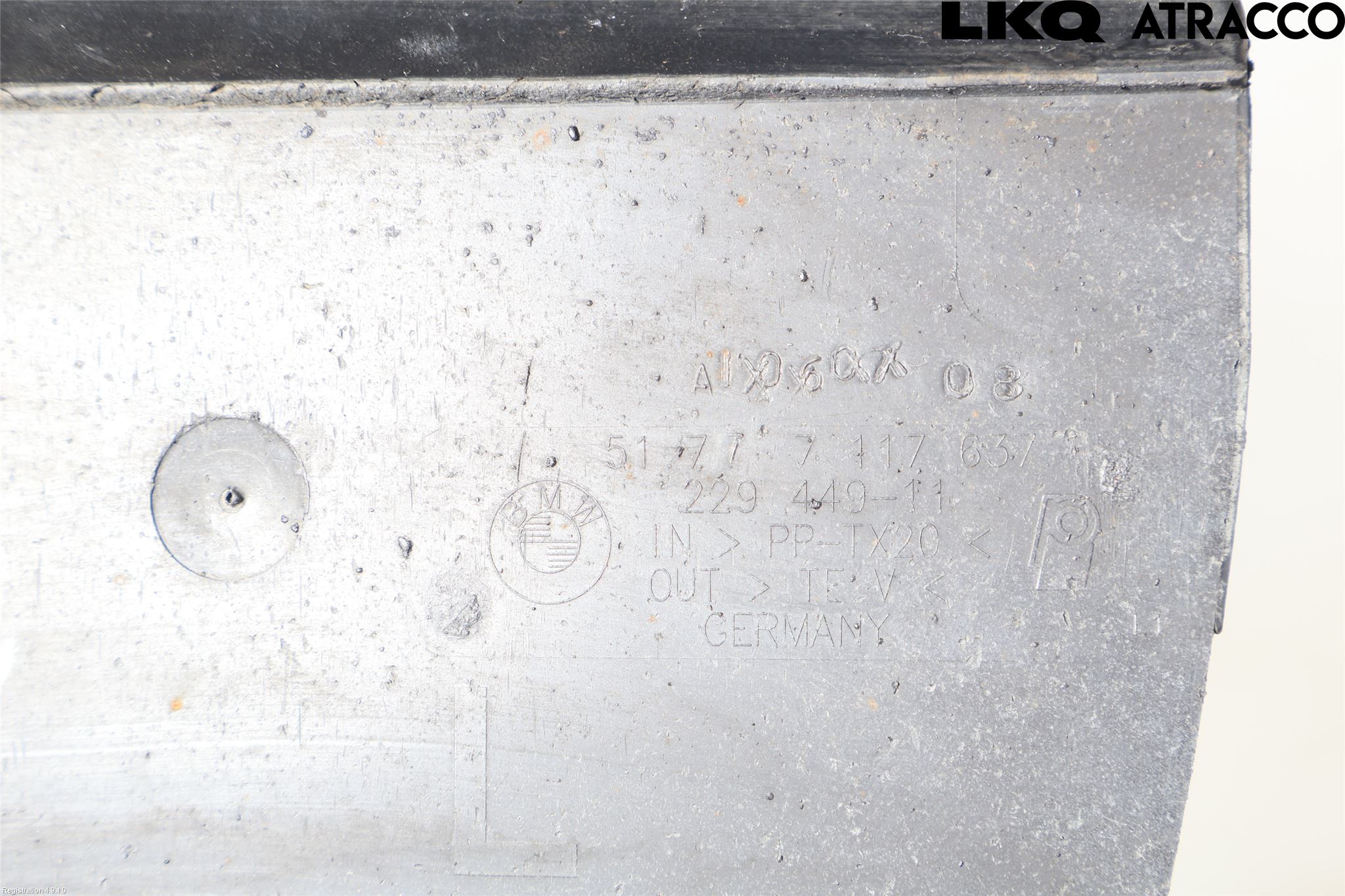 BMW 1 E87/81 5D/3D 03-11 Stänkskydd