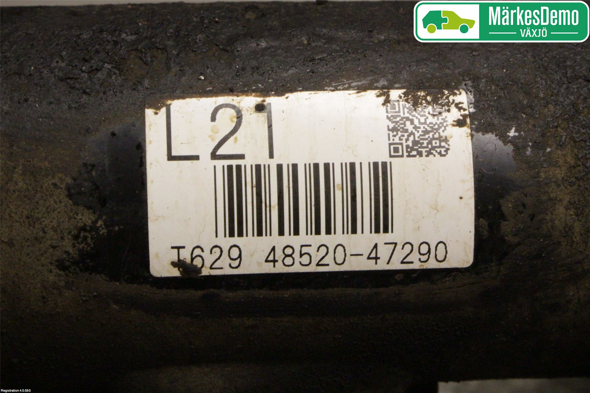 Toyota PRIUS (ZVW50) 16-21 Fjäderben Fram Vänster