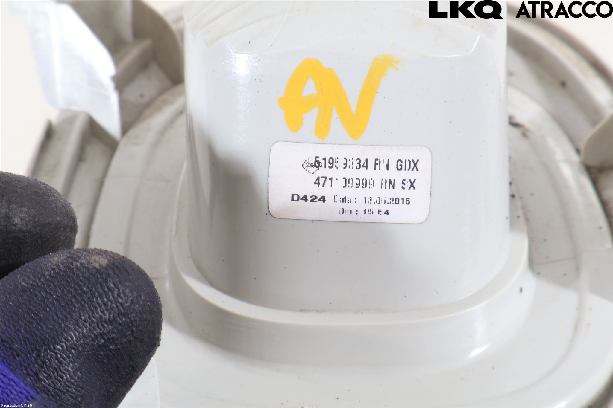 Fiat 500L 13-19 Dimljus/Reflex Bak