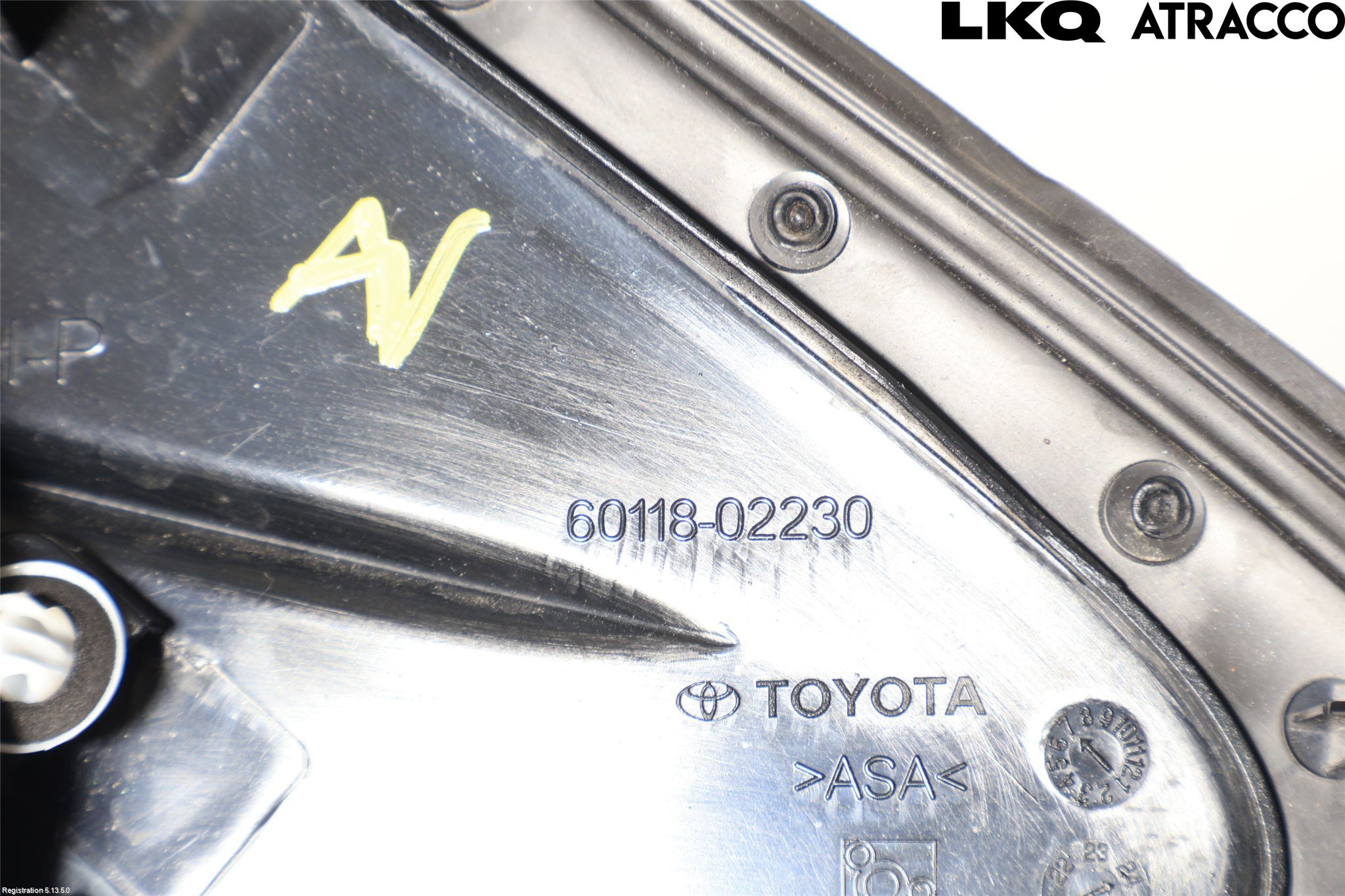 Toyota COROLLA 19- List Framskärm Vä