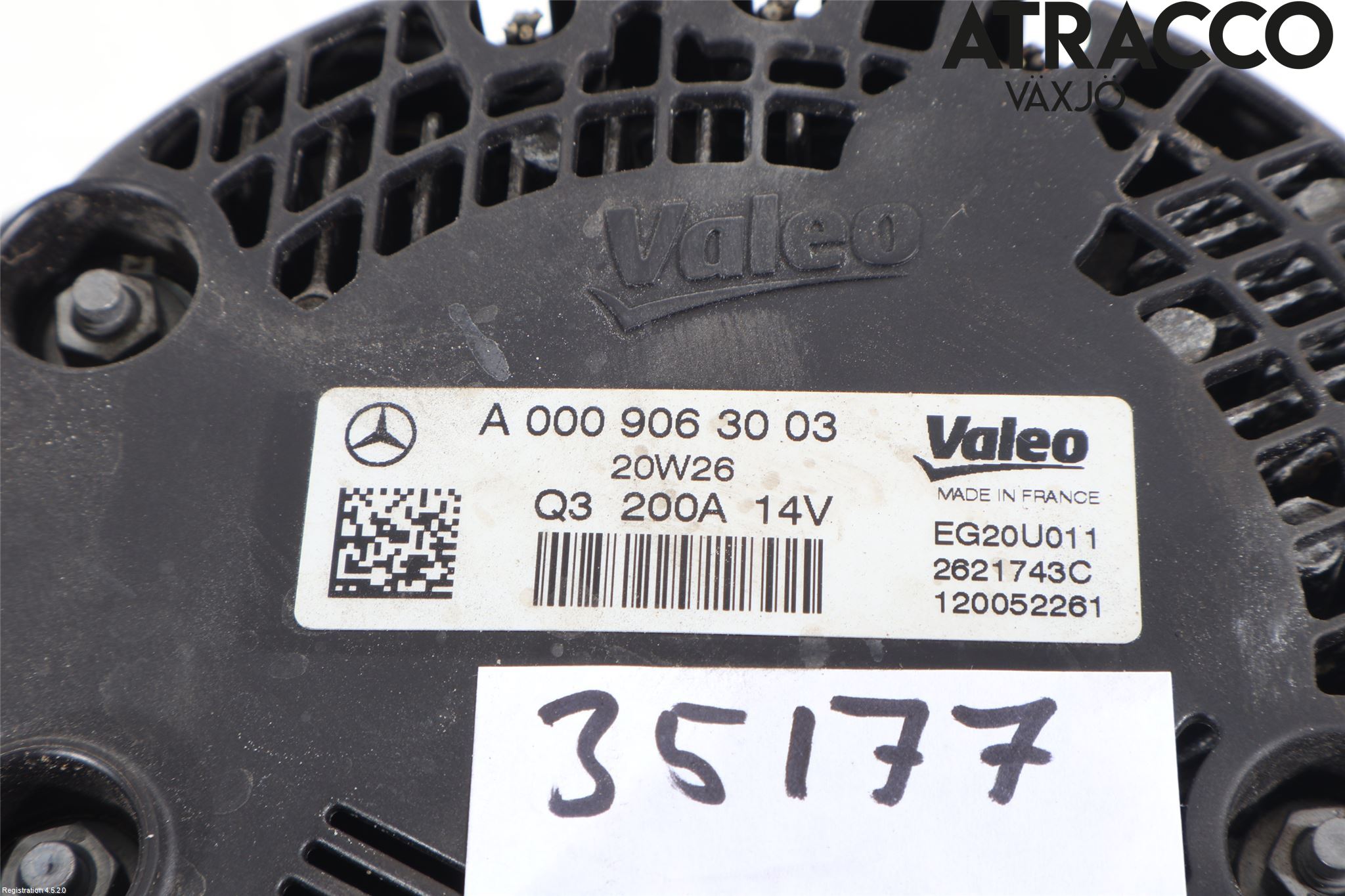 Mercedes-Benz MB C-KLASS (W205) 14-21 Generator