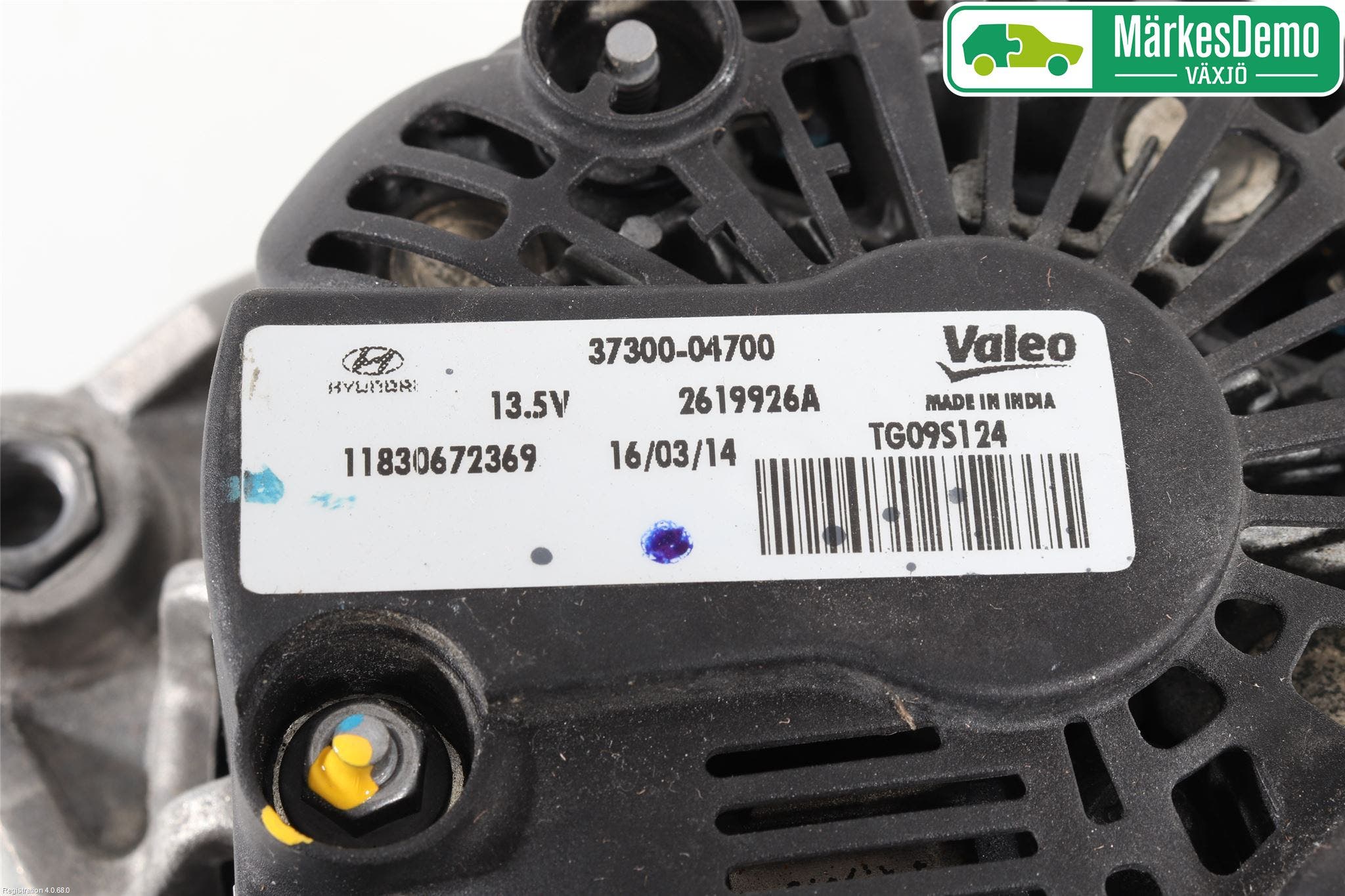 Hyundai i10 BA 14-16 Generator