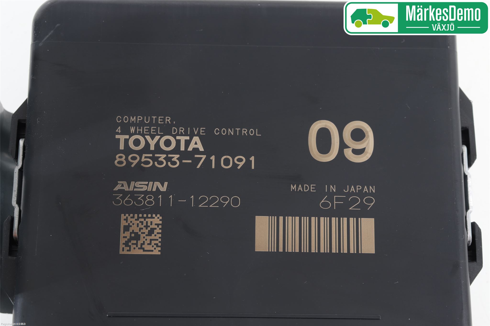 Toyota HILUX 16- Styrenhet Fyrhjulsdrift