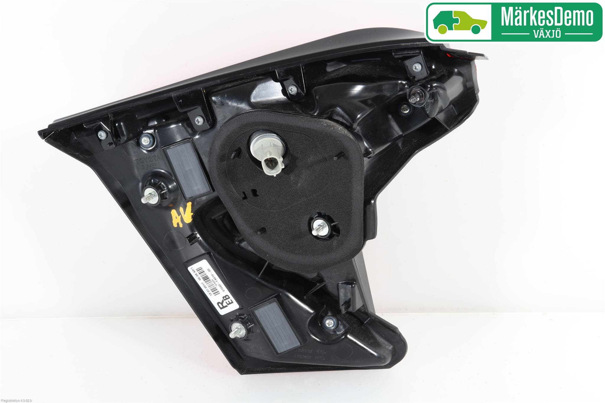 Toyota C-HR 16-23 Bakljus Lucka Hö