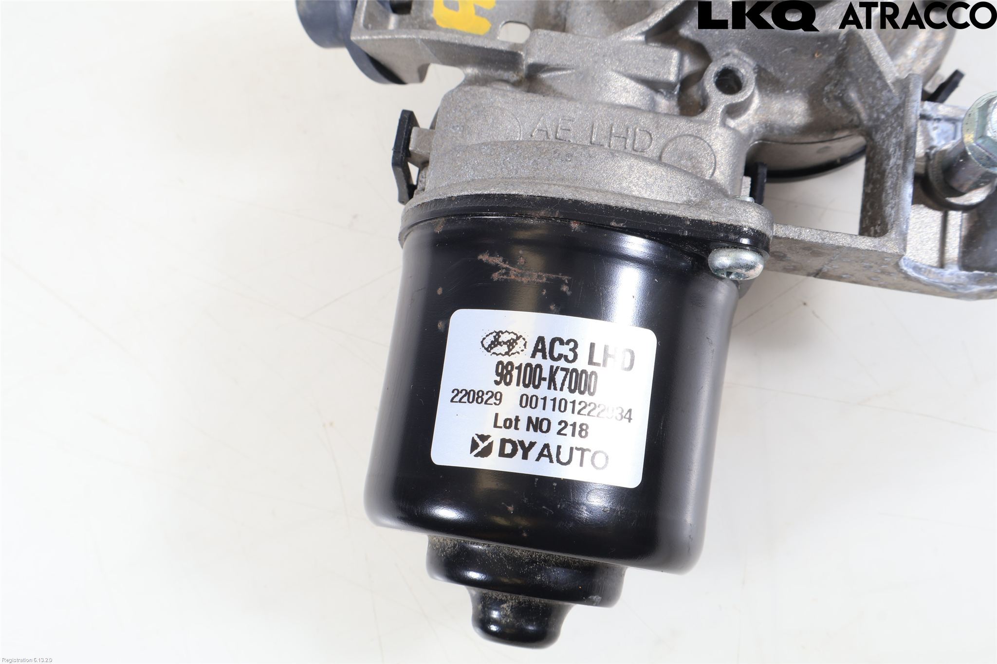 Hyundai i10 LA 20- Torkarmotor Vindruta