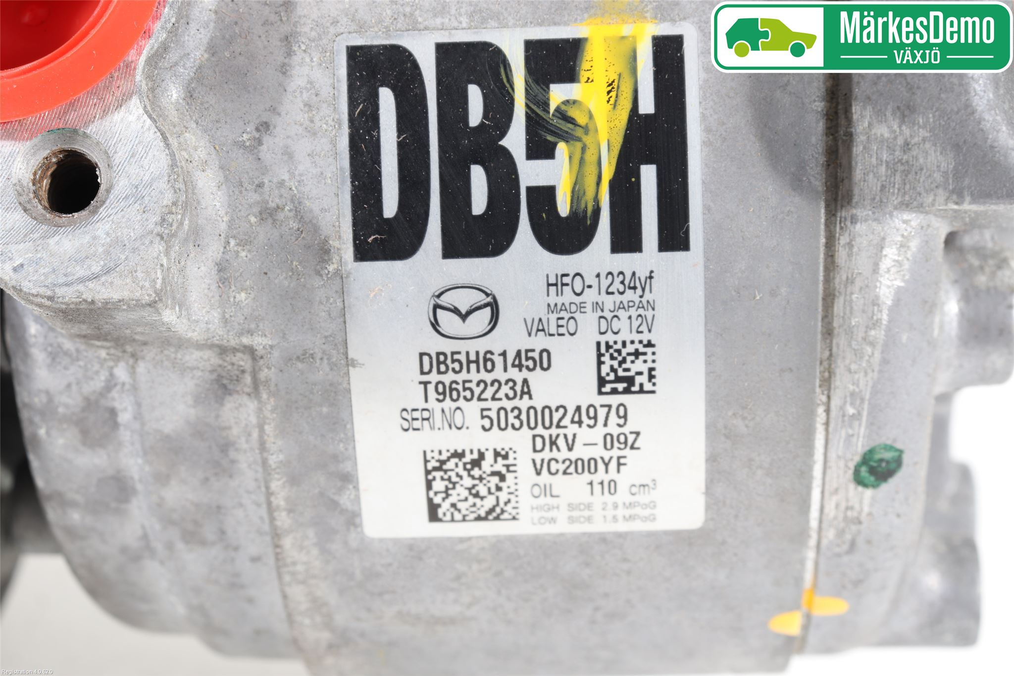 Mazda 2 (DJ) 15-22 Ac Kompressor