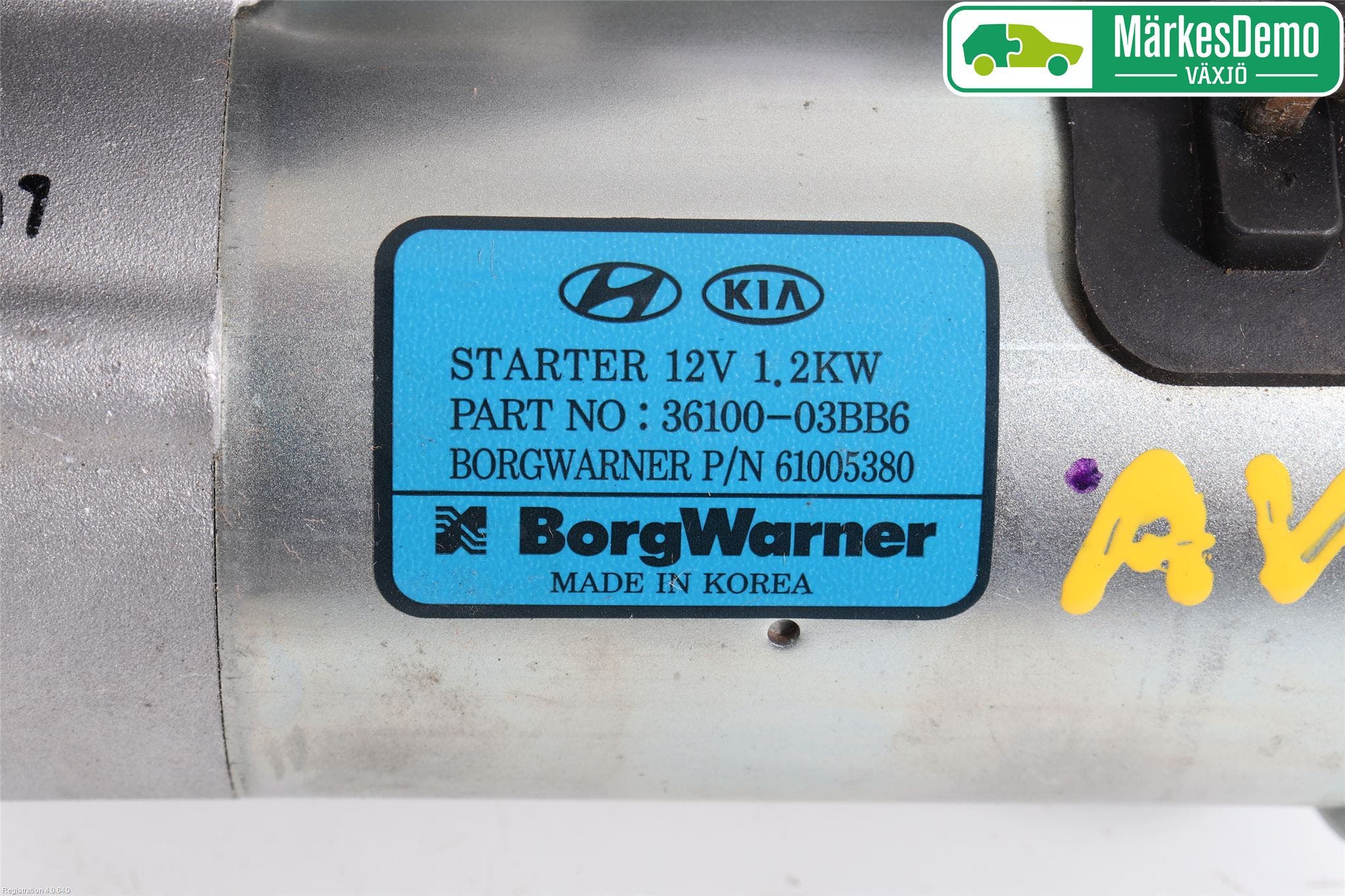 Hyundai i20 GB 15-20 Startmotor