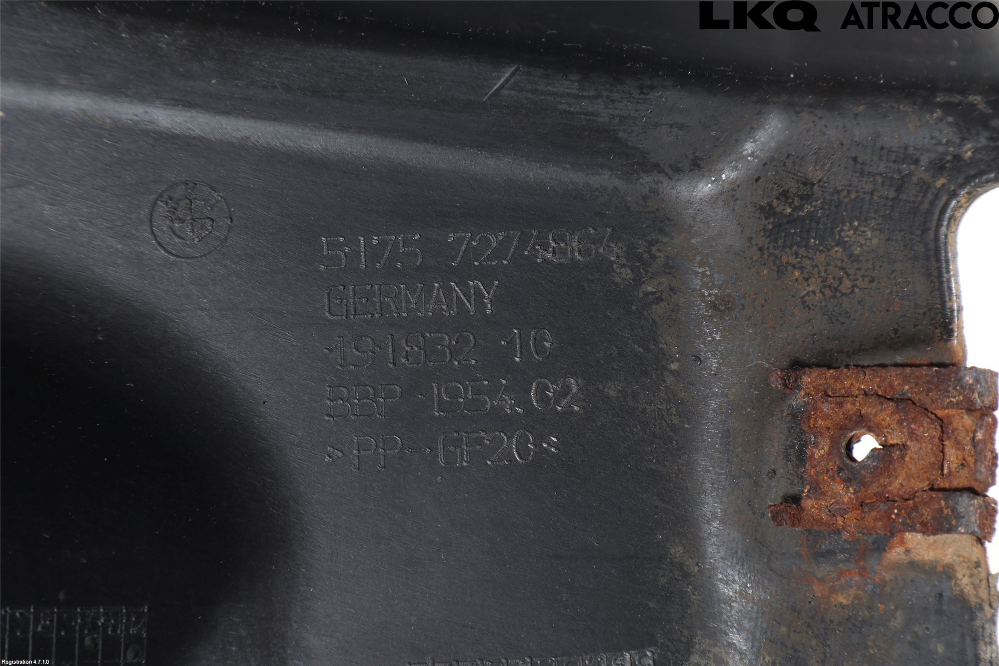 BMW 3 F30/F31/F80 12-19 Täckplast Front