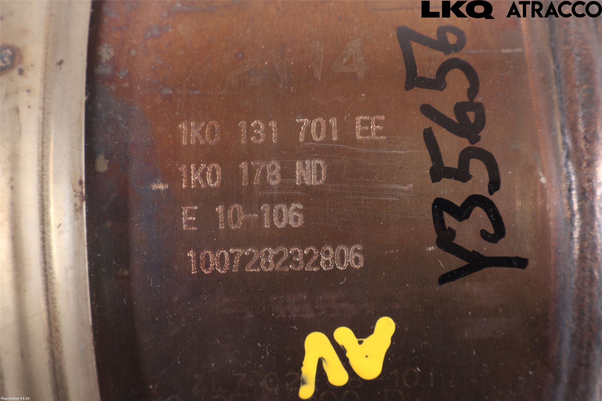 Volkswagen VW TIGUAN 07-16 Katalysator