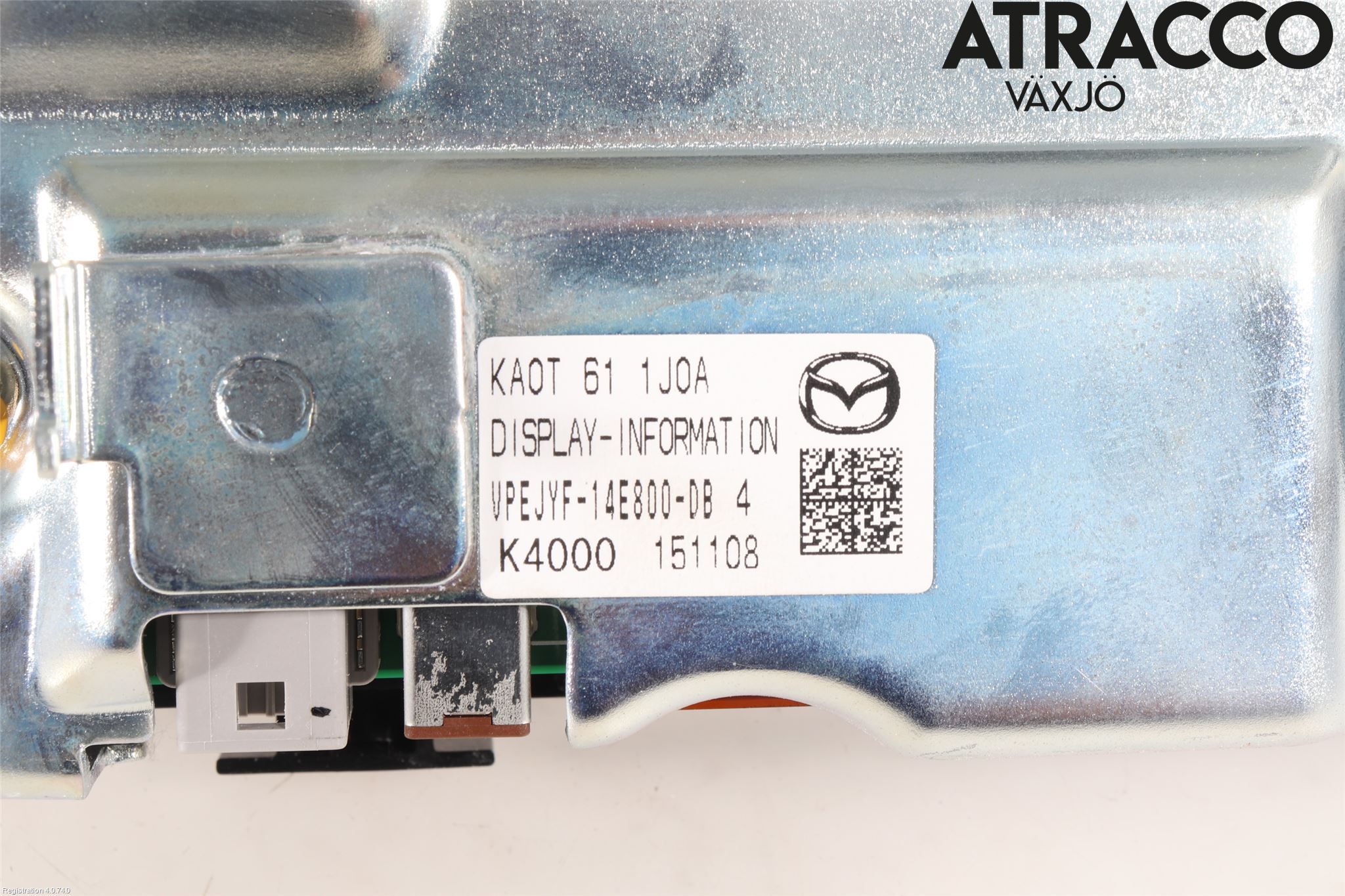 Mazda CX-5 12-17 Cd Radio - Multimediapanel