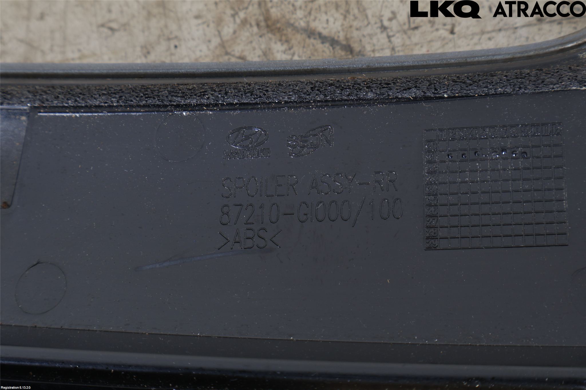Hyundai IONIQ 5 NE 22- Spoiler Baklucka
