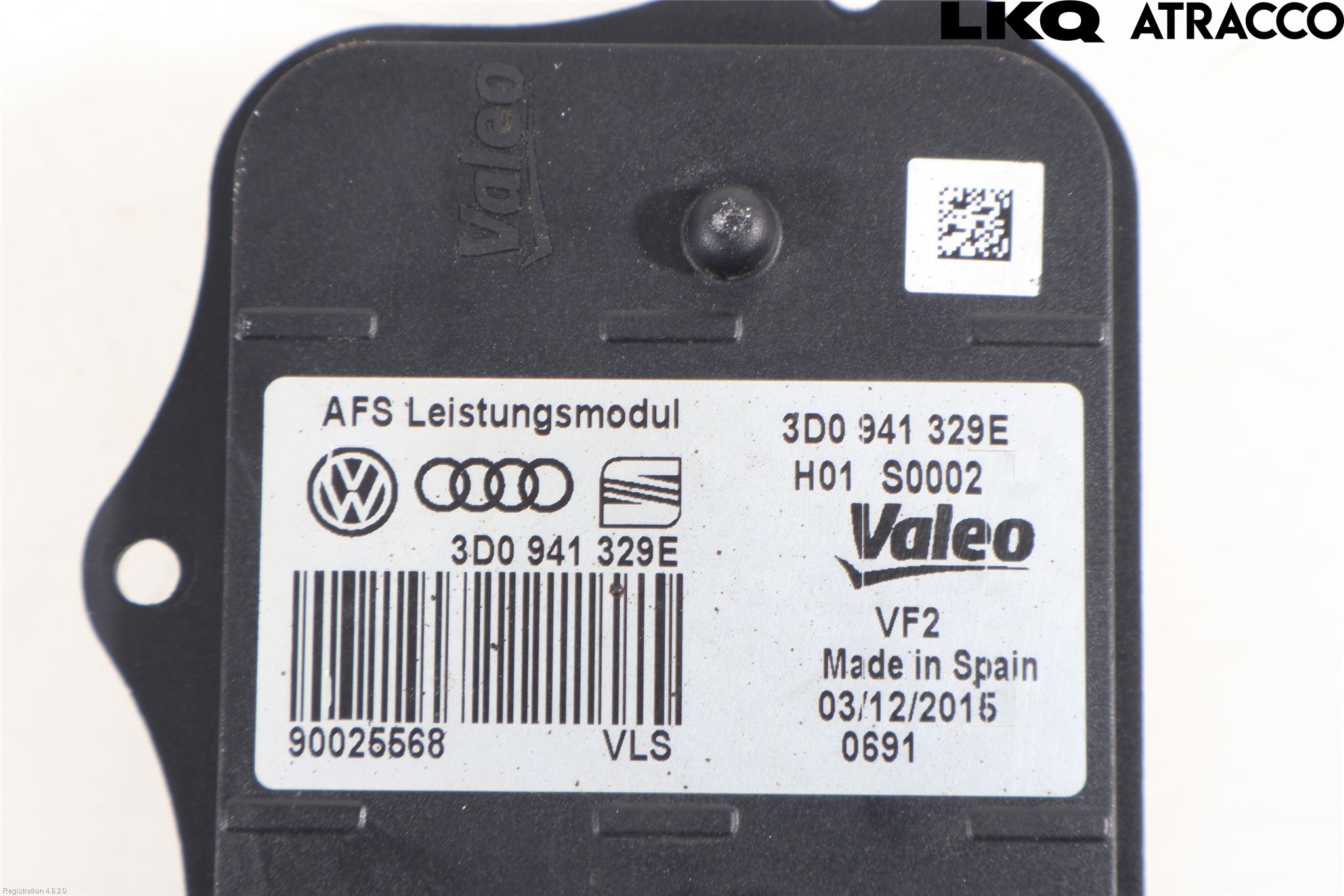 Volkswagen VW SCIROCCO 09-17 Styrenhet Strålkastare