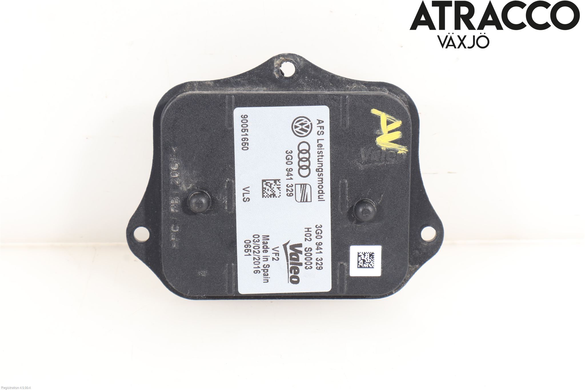 Volkswagen VW PASSAT 15-19 Styrenhet Strålkastare