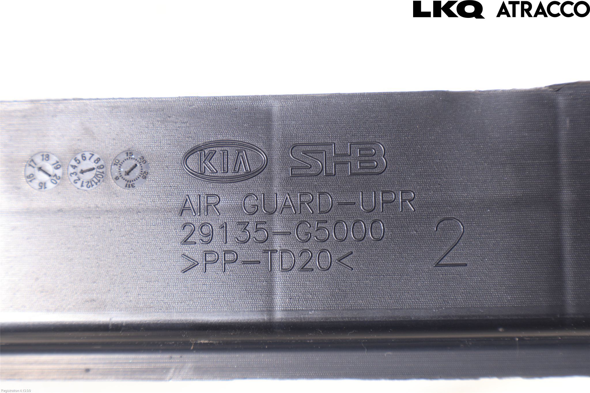 Kia NIRO (DE) 17-22 Deflektor Plåt-Plast Kylning