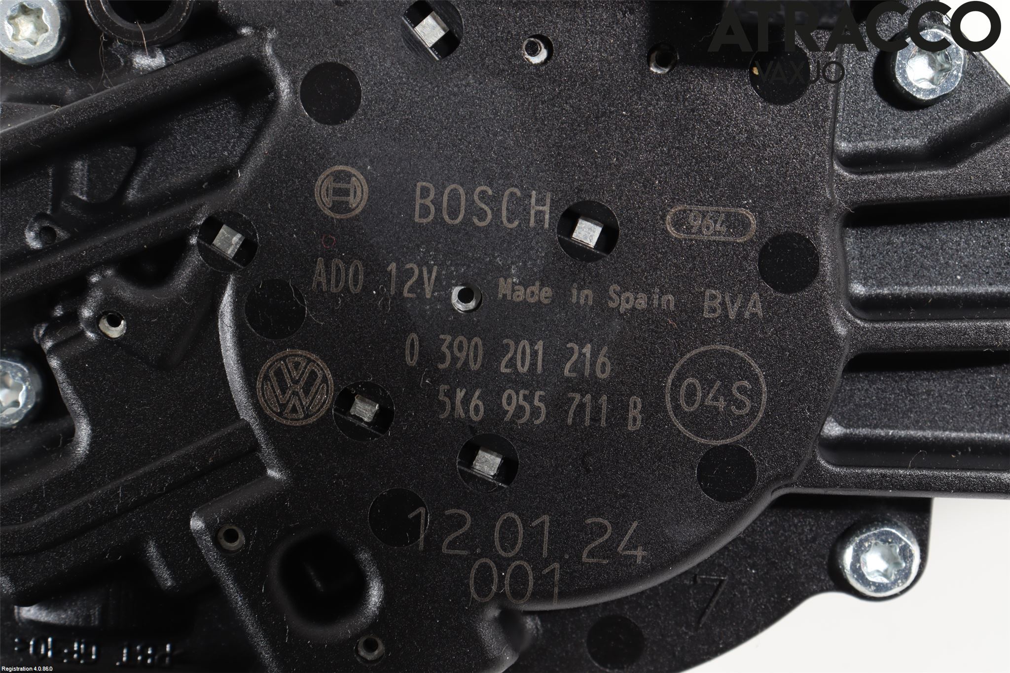 Volkswagen VW GOLF VI 09-13 Torkarmotor Baklucka