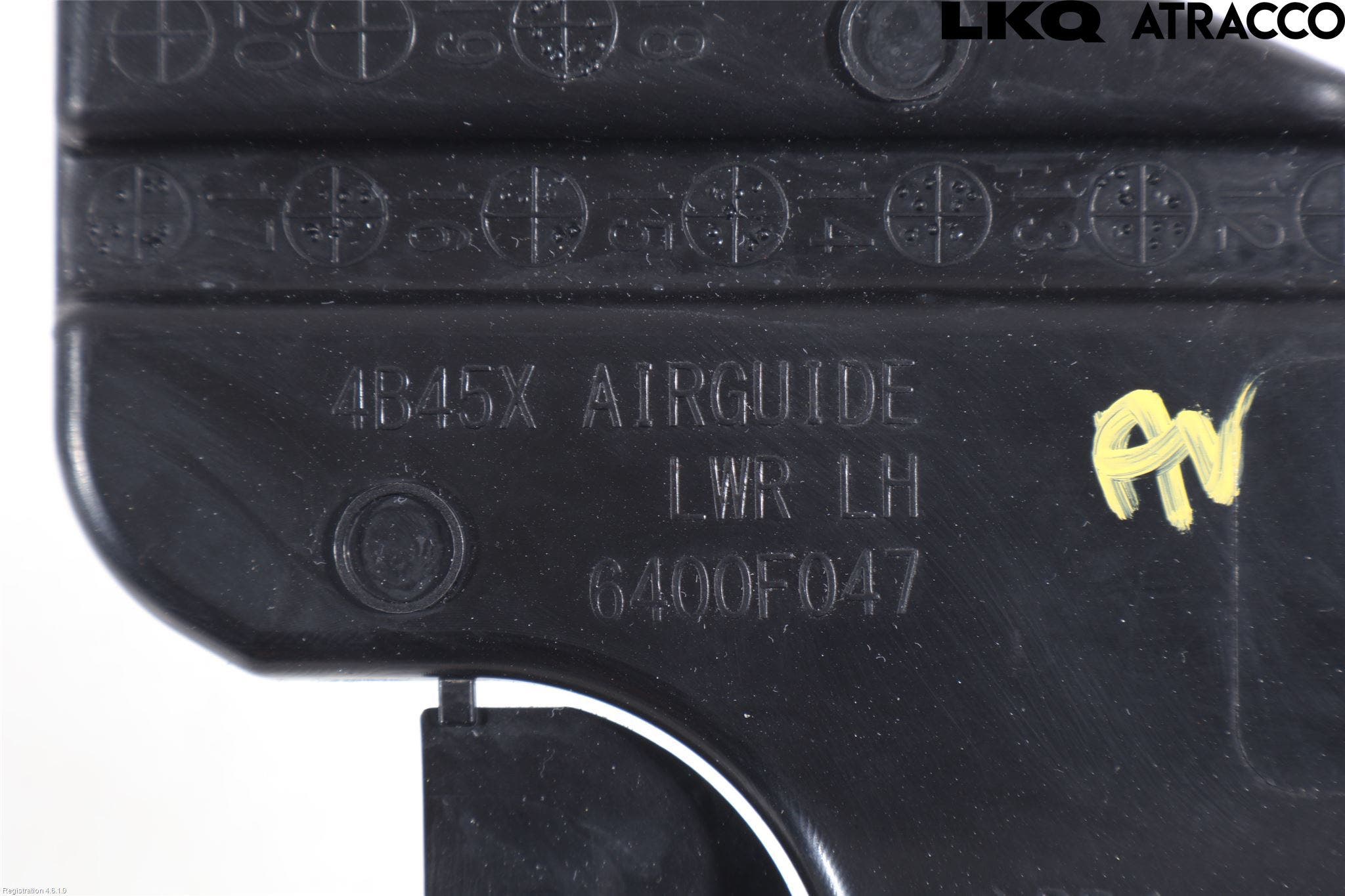 Mitsubishi OUTLANDER 13-21 Deflektor Plåt-Plast Kylning