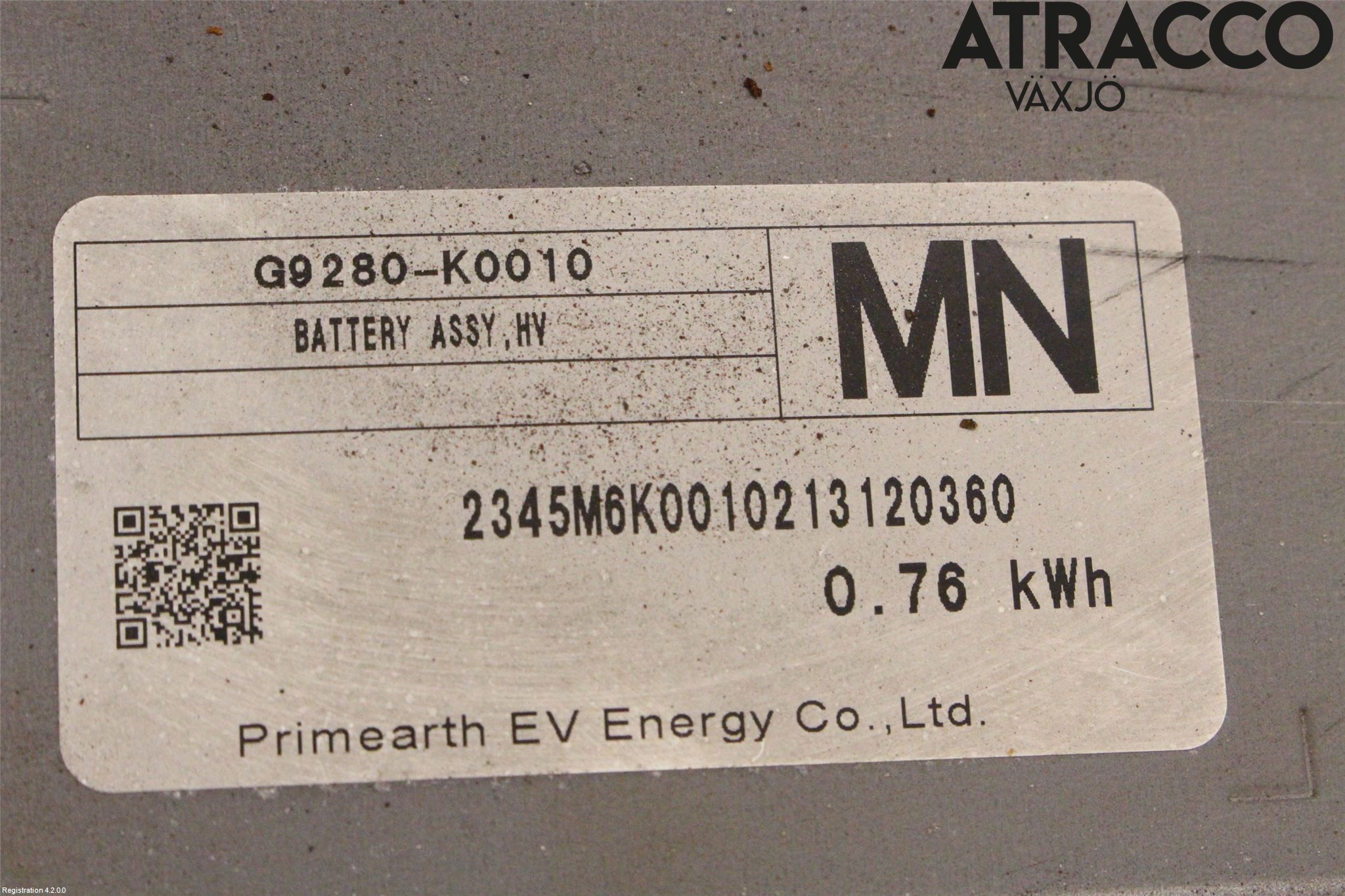 Toyota YARIS XP21 20- Batteri Högspänning