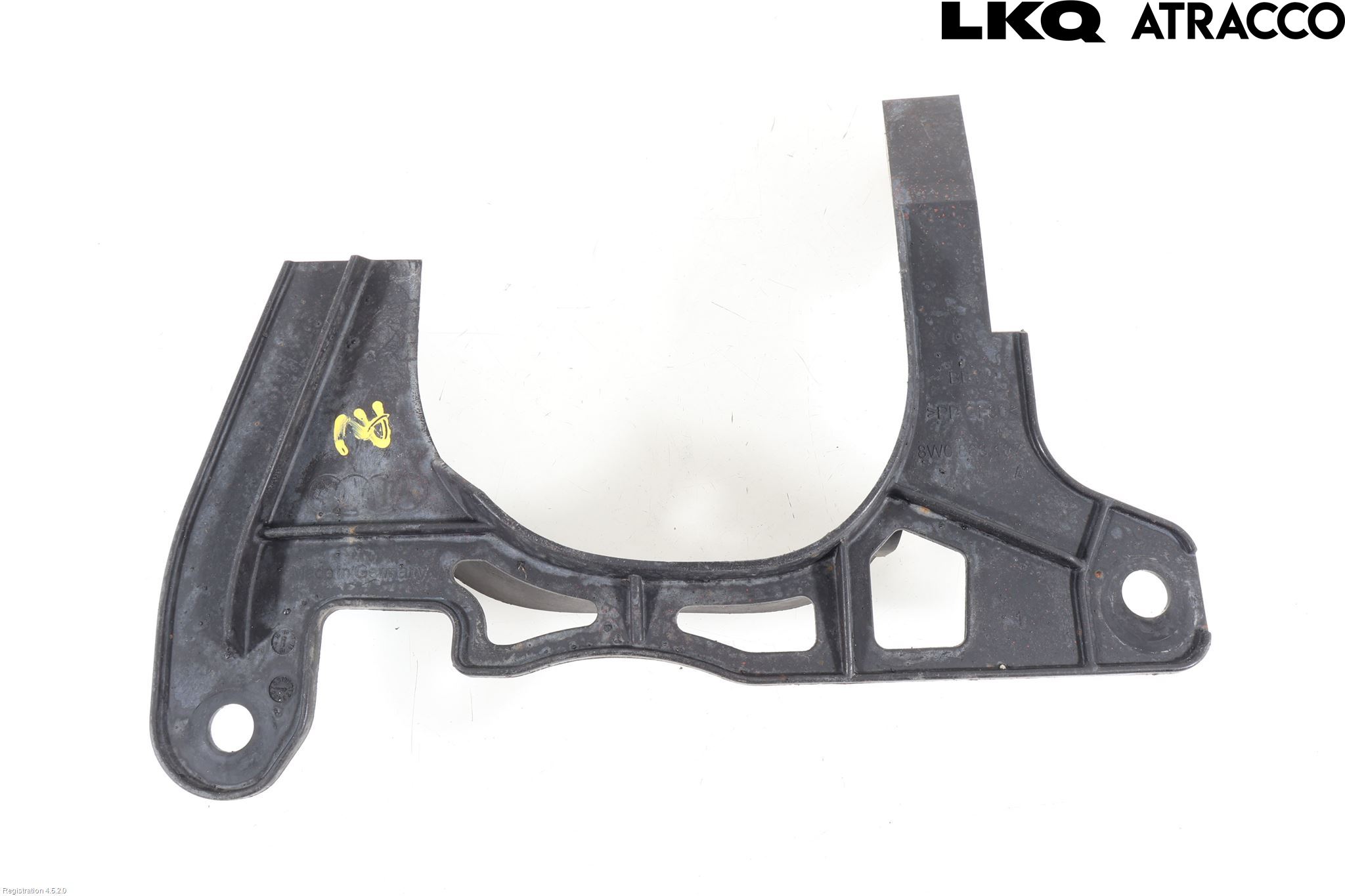 Audi A5 17- Hasplåt Plåt-Plast