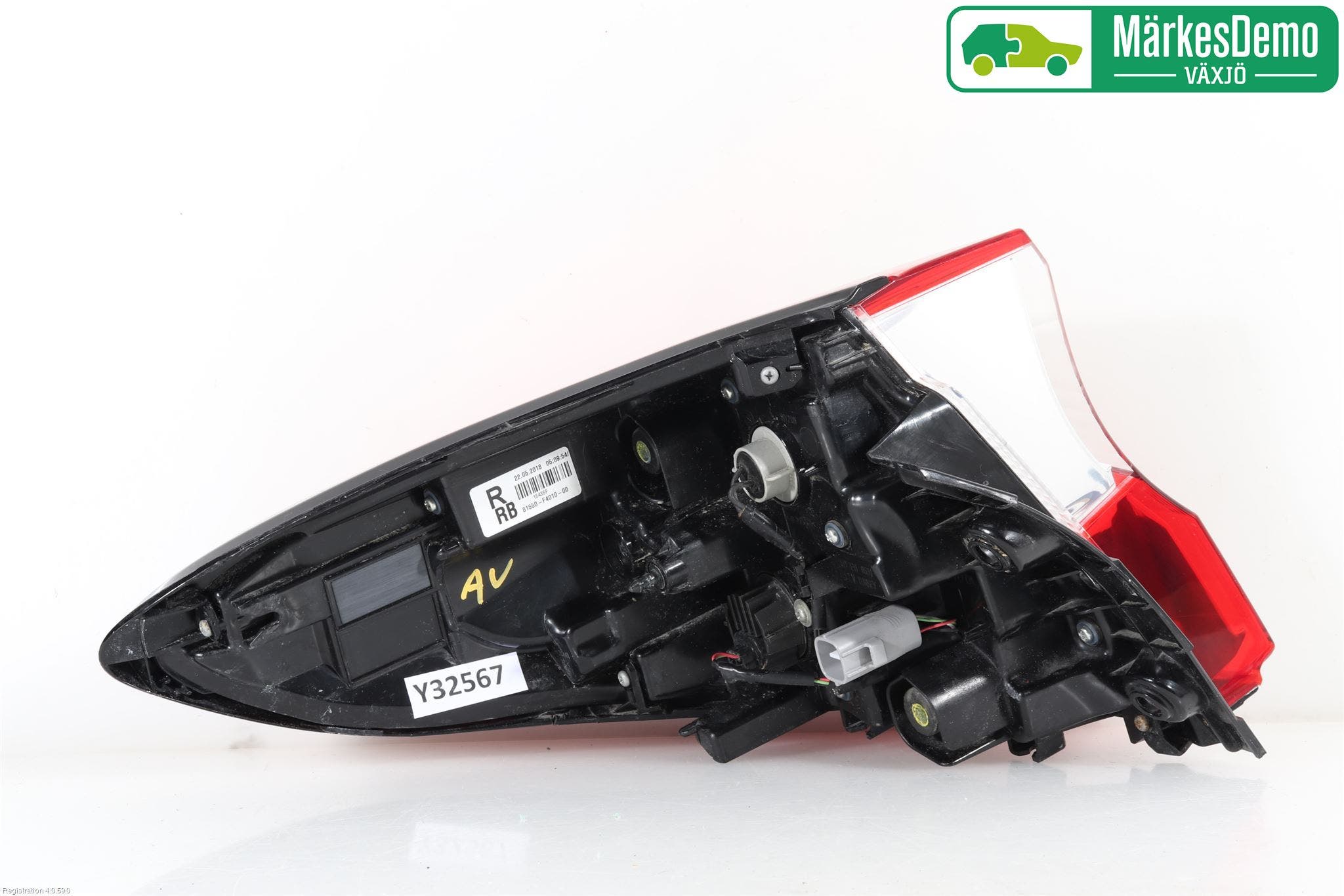 Toyota C-HR 16-23 Bakljus Höger