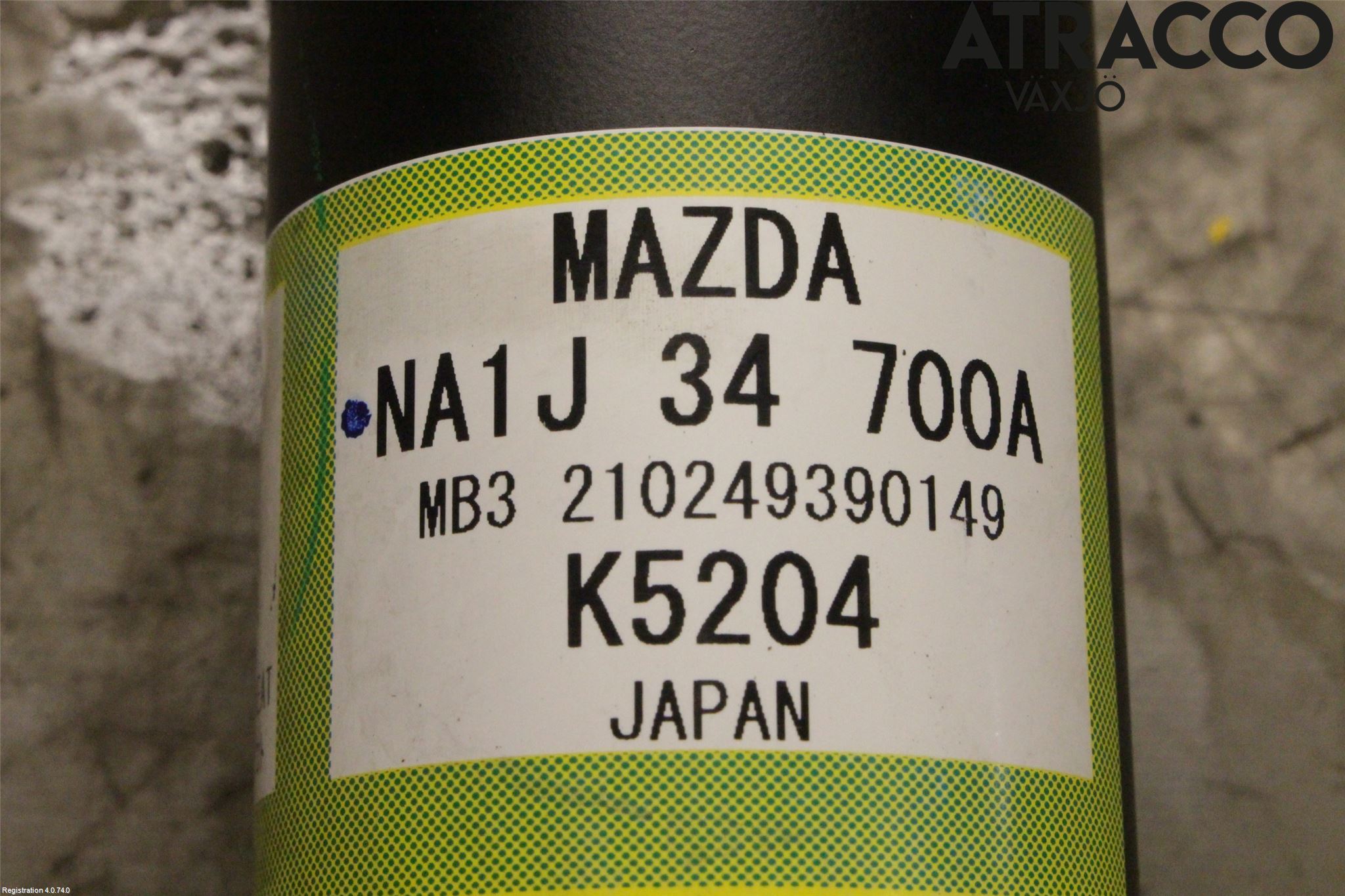 Mazda MX-5 IV (ND/ND2/ND3) MIATA 15- Fjäderben Fram Höger