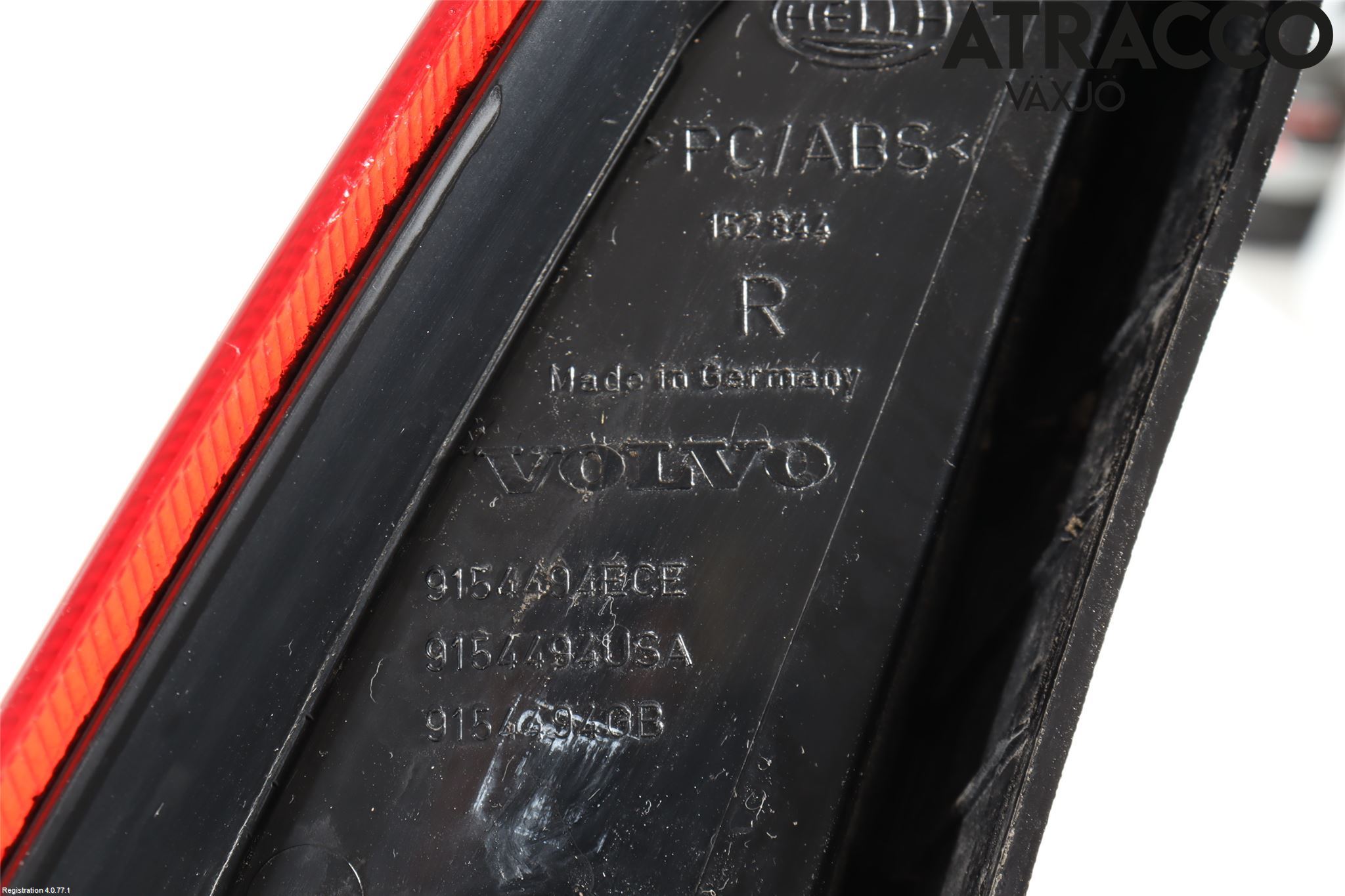 Volvo V70 00-04 Bakljus Höger