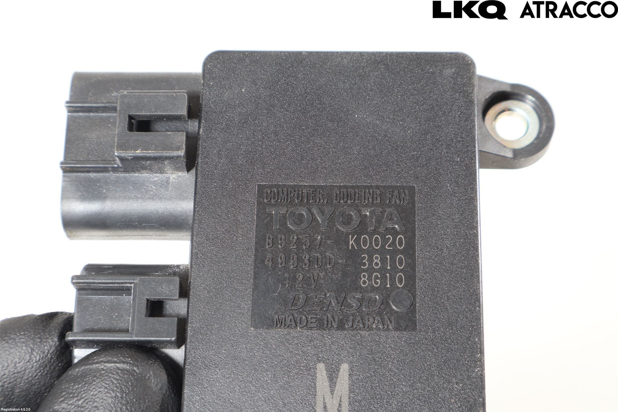 Toyota YARIS XP21 20- Kylfläktsmotstånd