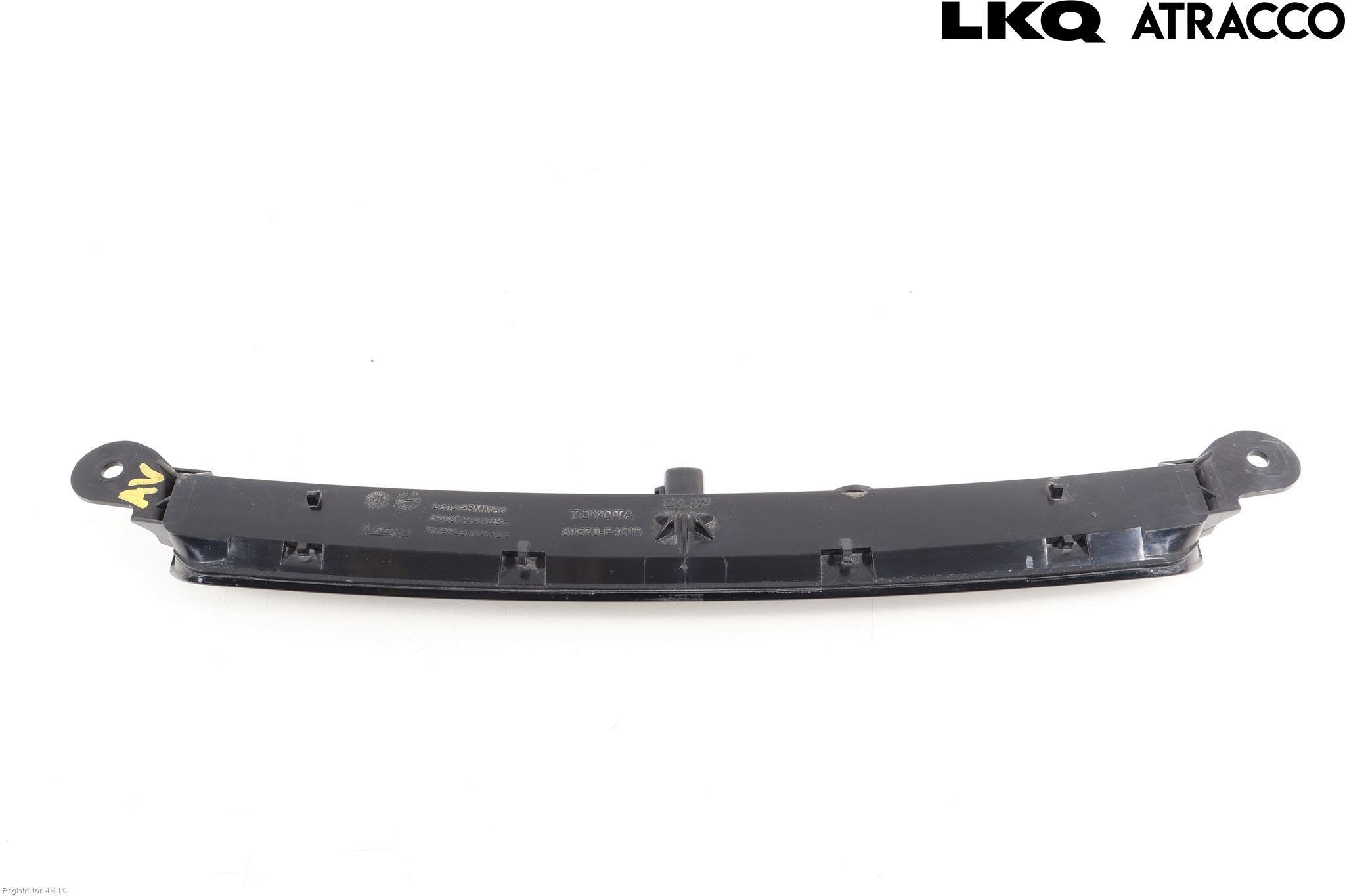 Toyota C-HR 16-23 Bromsljus Bakruta