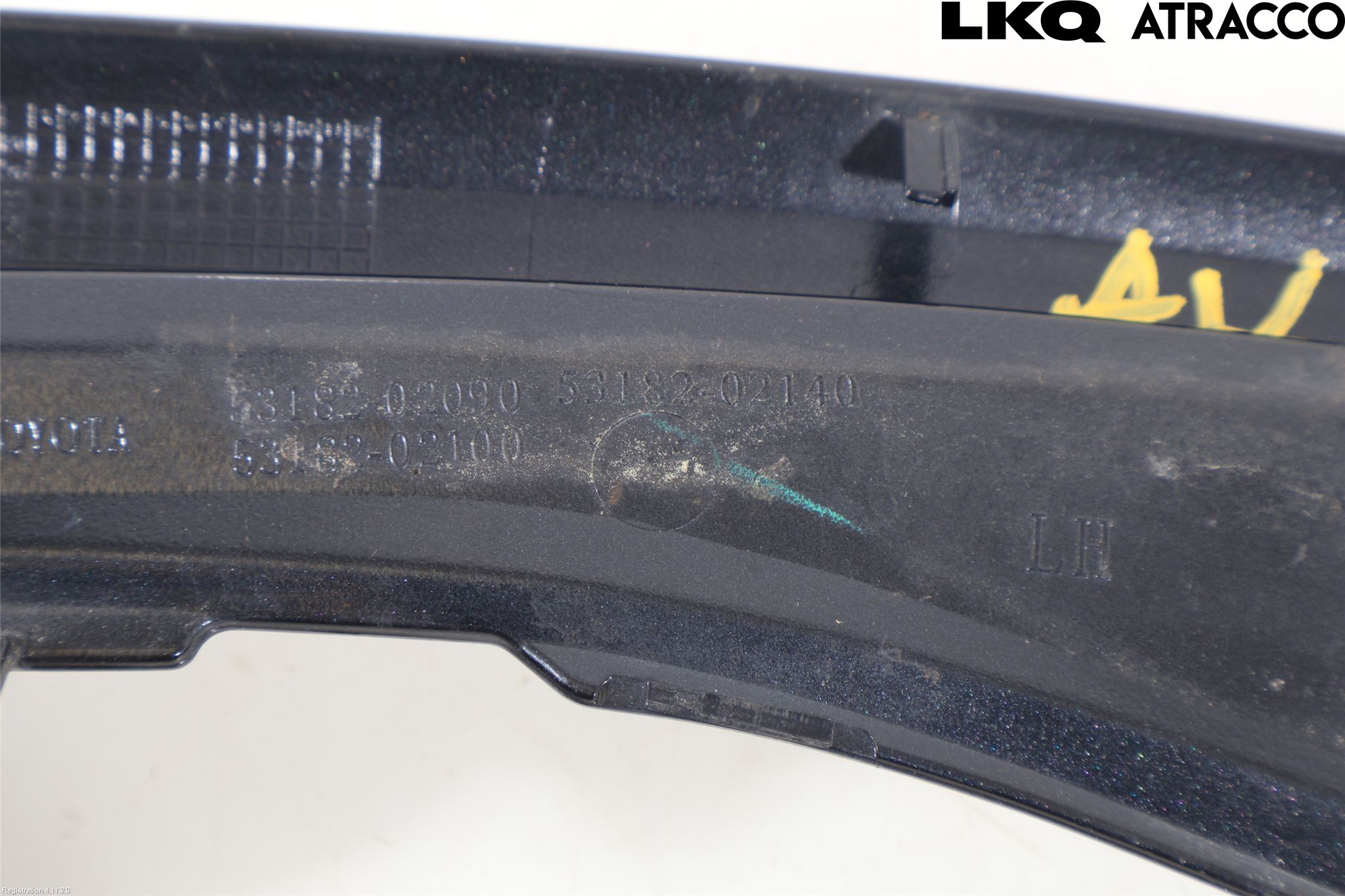 Toyota AURIS 13-19 Strålkastarsarg Vänster