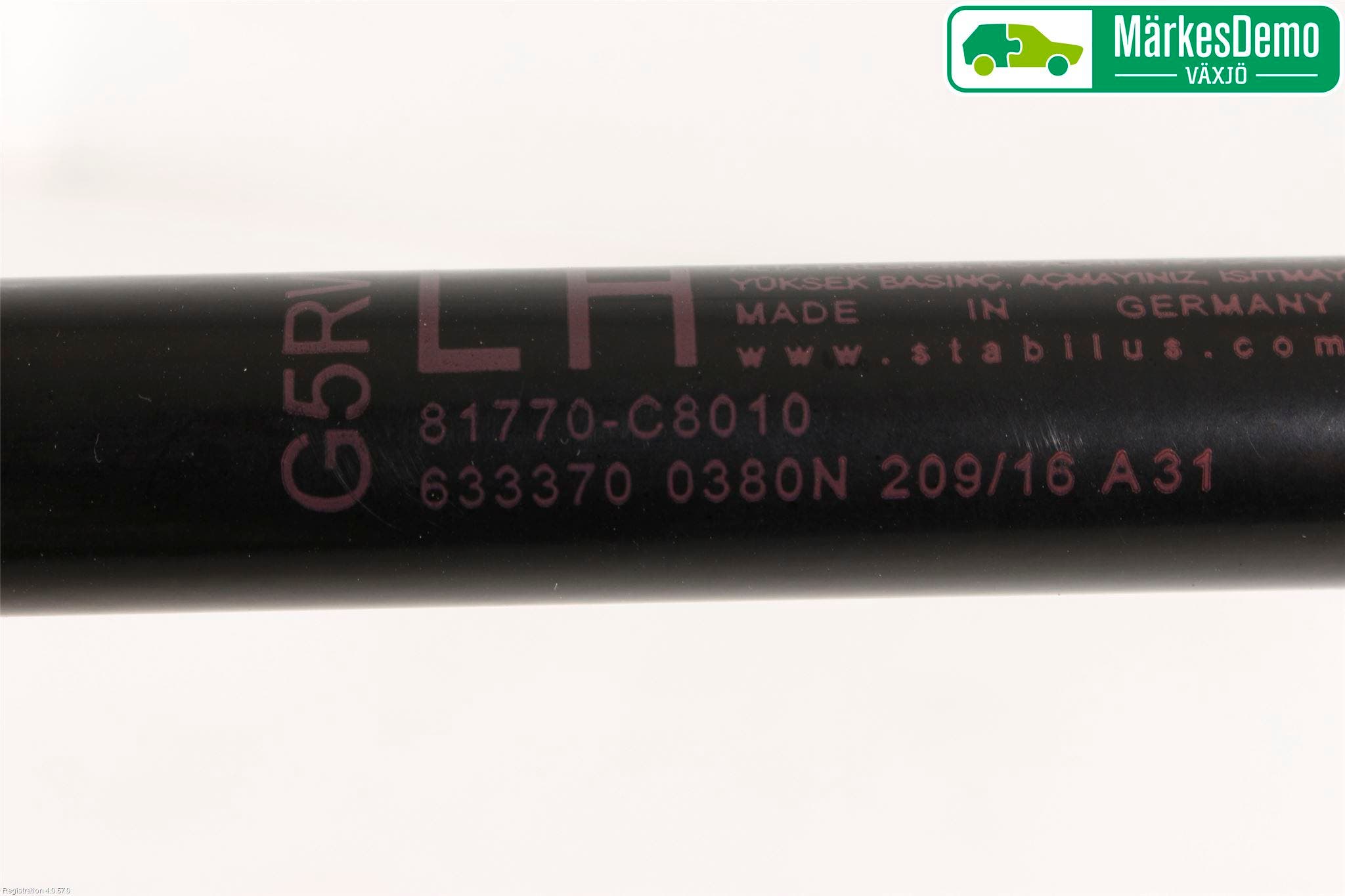 Hyundai i20 GB 15-20 Gasfjäder Baklucka