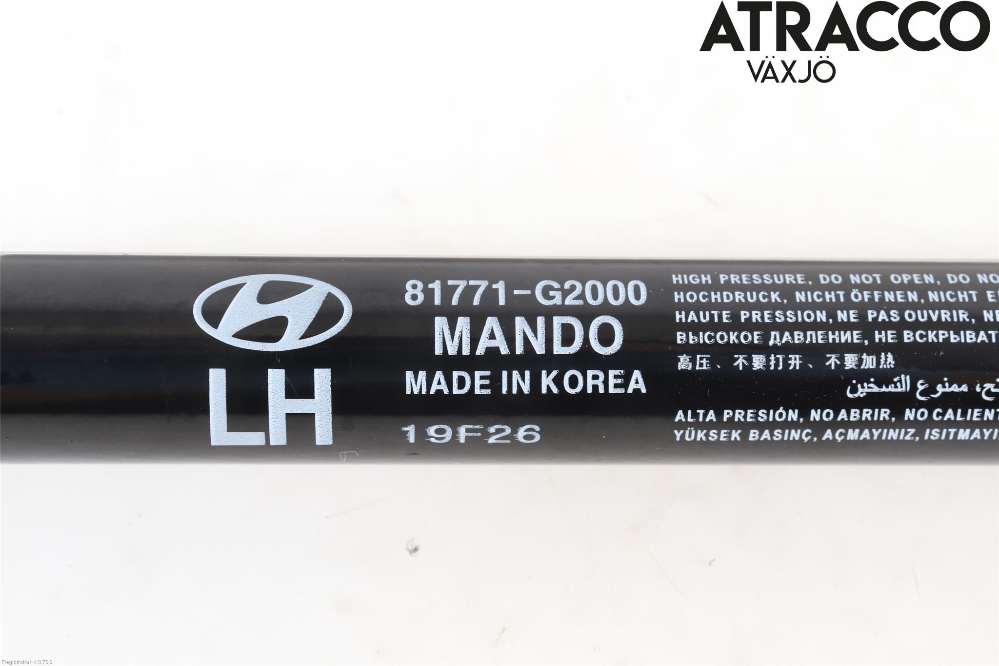 Hyundai IONIQ AE 17-22 Gasfjäder Baklucka