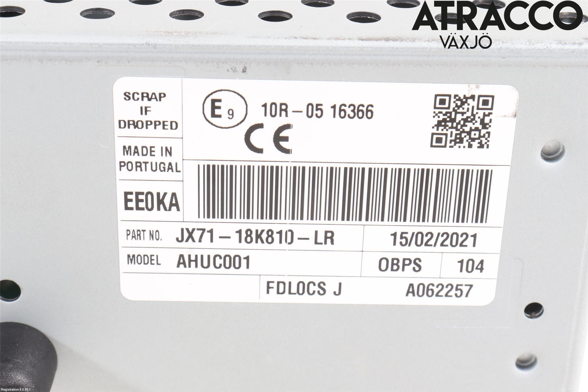 Ford KUGA/KUGA PHEZ/FHEV 20- Cd Radio - Multimediapanel