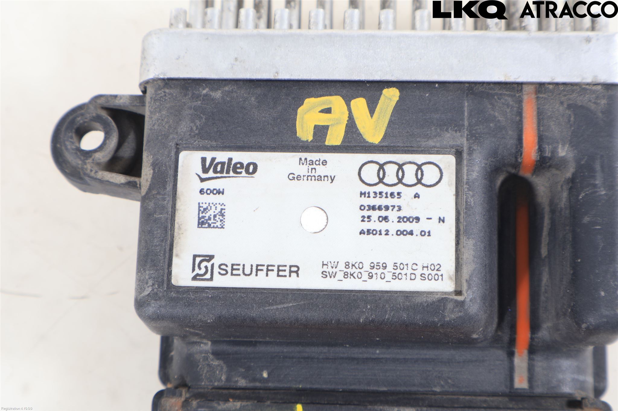 Audi A4/S4 08-11 Kylfläktsmotstånd